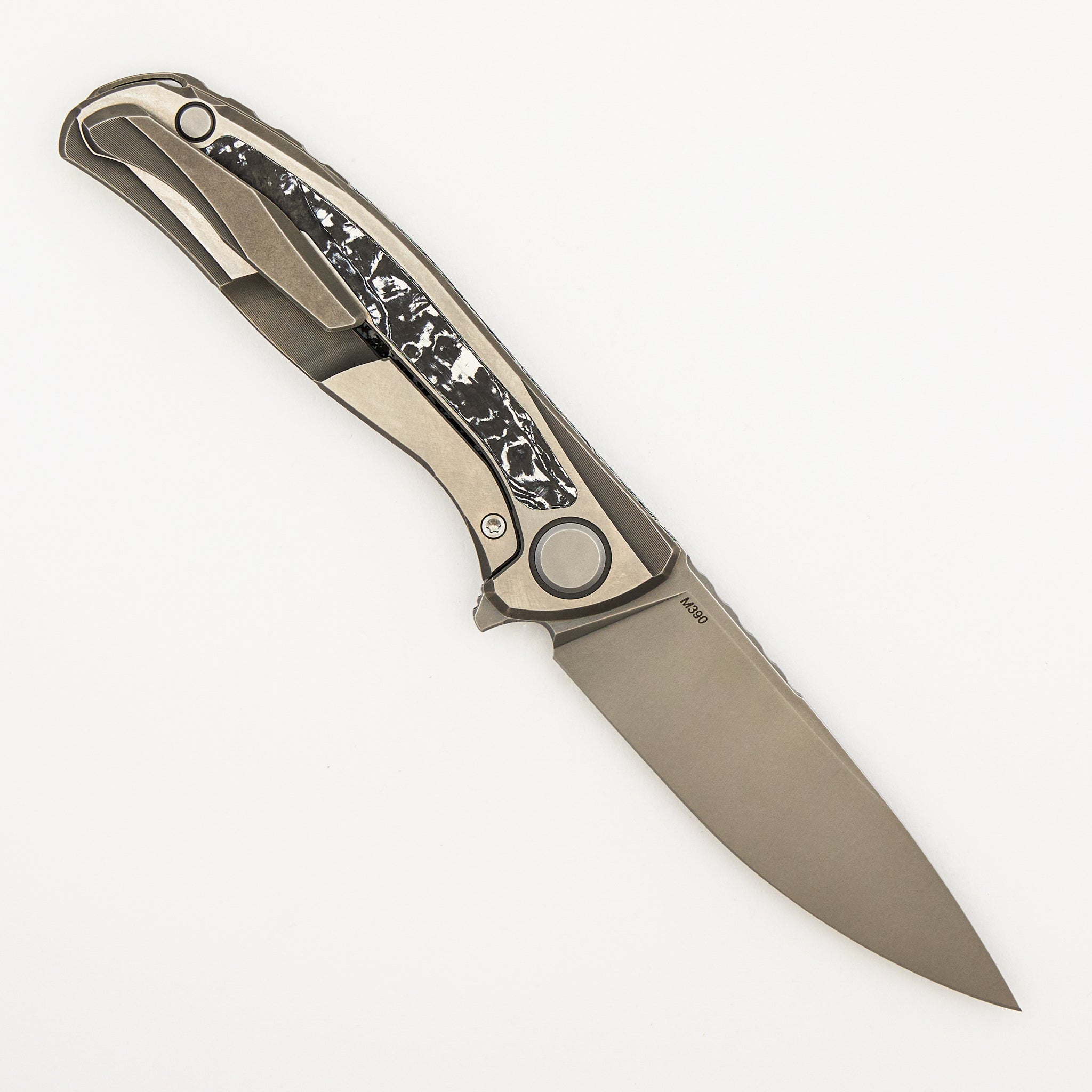 Hati Gen 3 - M390 Blade - White TechnoCarbo - MRBS