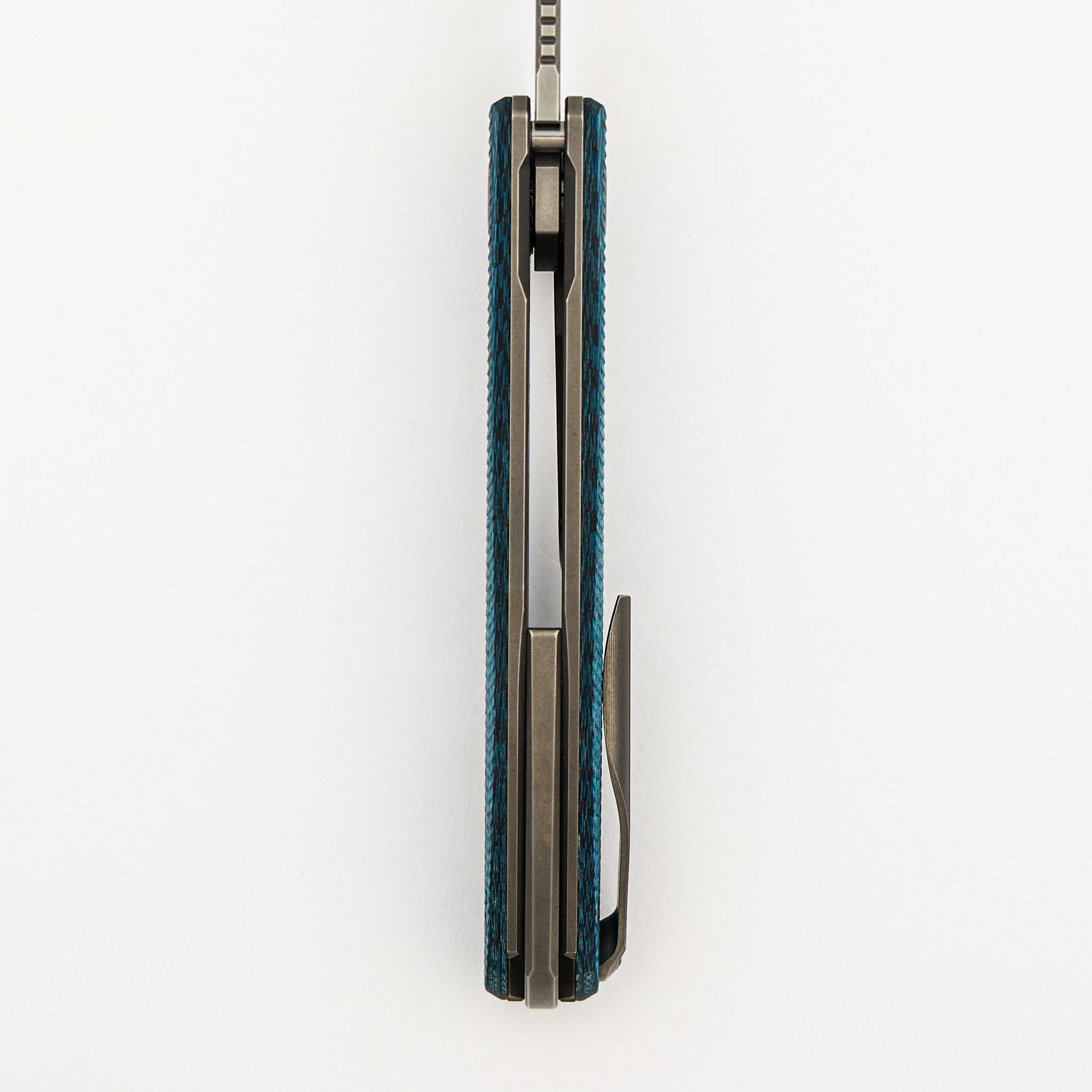 F3 - Elmax Blade - Aquamarine Alutex Handle - MRBS