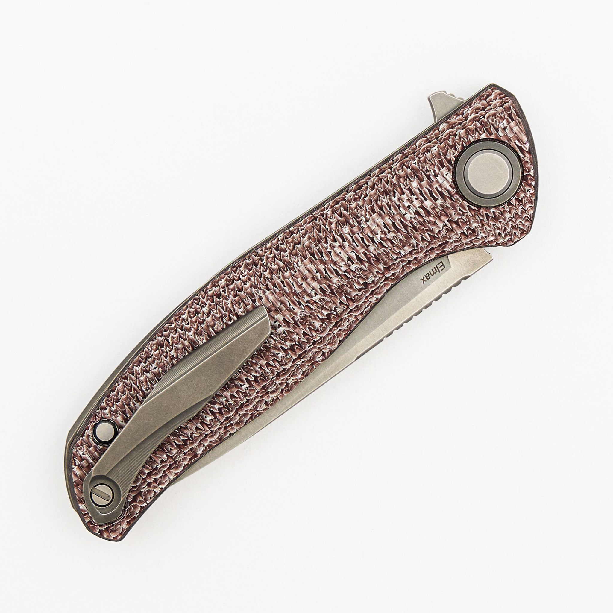 F3 - Elmax Blade - Brown Alutex Handle - MRBS
