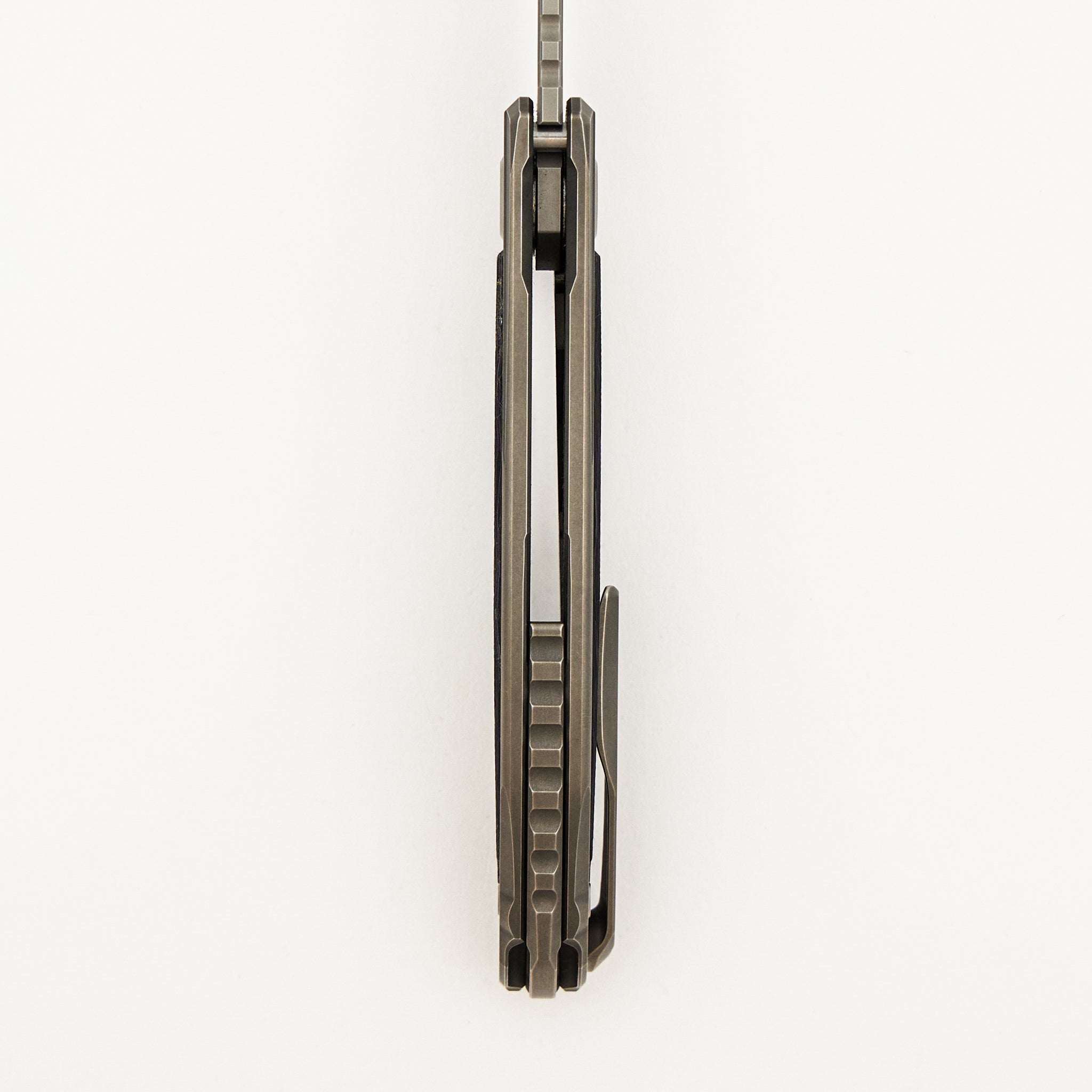F95NL Gen. 5 - M390 Blade - Titanium Handle - Purple TechnoCarbo Inlays - MRBS