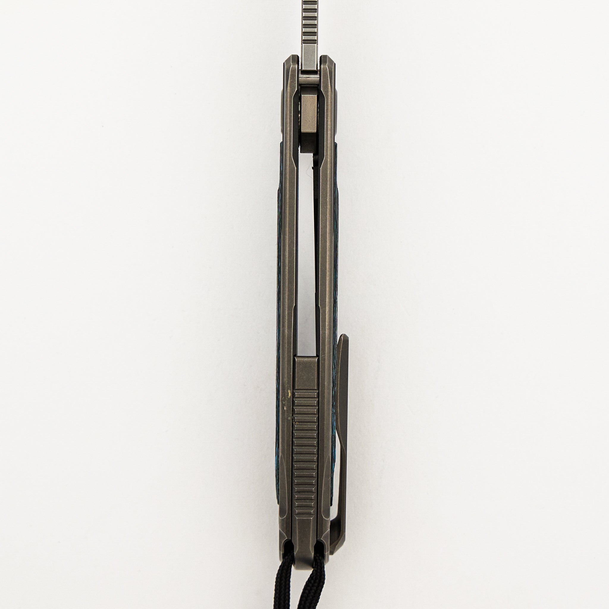 F95R NL - M390 Blade - Titanium Handle - Arctic Storm Carbon Fiber Inlays - MRBS