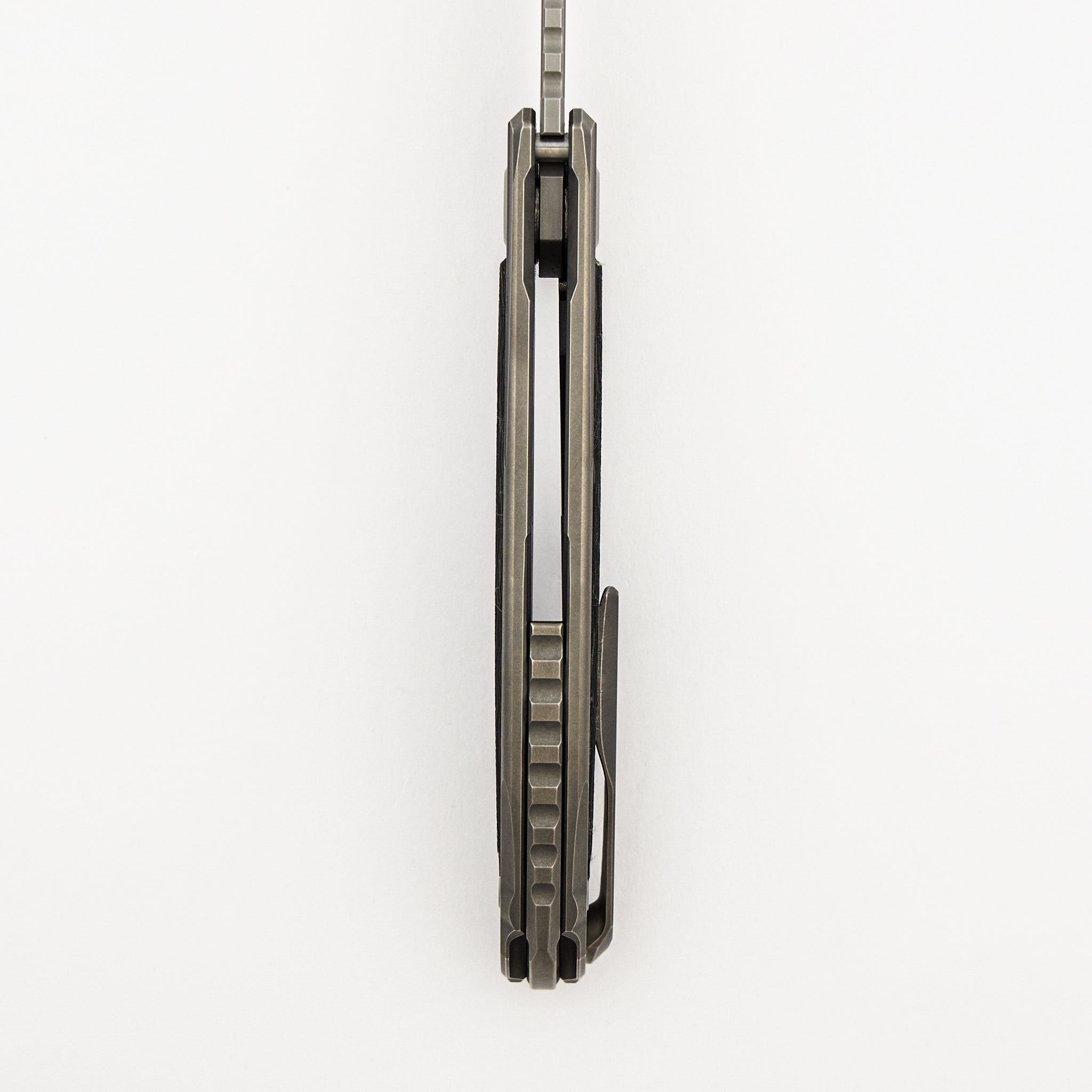 F95NL Gen. 5 - M390 Blade - Titanium Handle - Black TechnoCarbo Inlays - MRBS