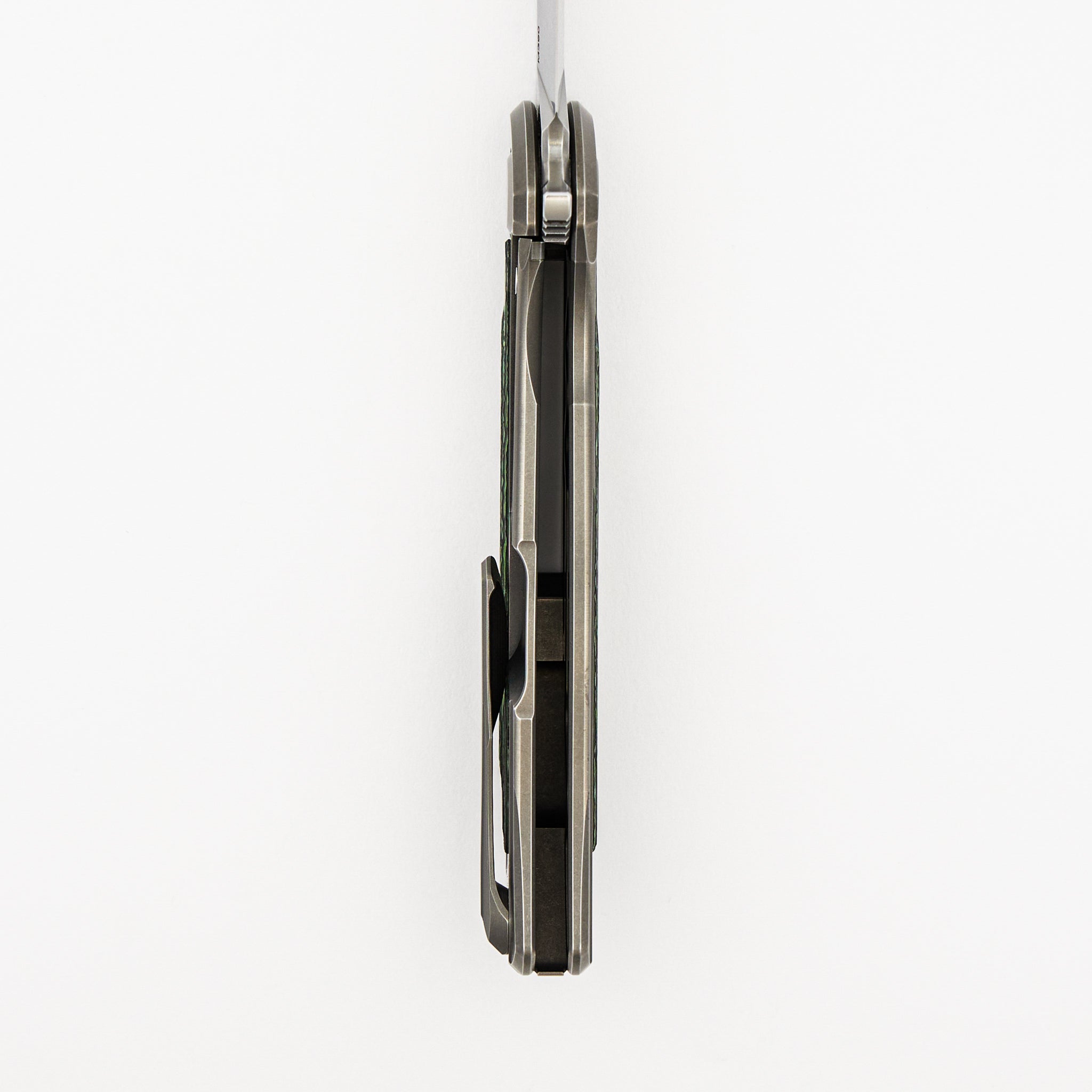 F95R NL - M390 Blade - Titanium Handle - Jungle Wear Carbon Fiber Inlays - MRBS