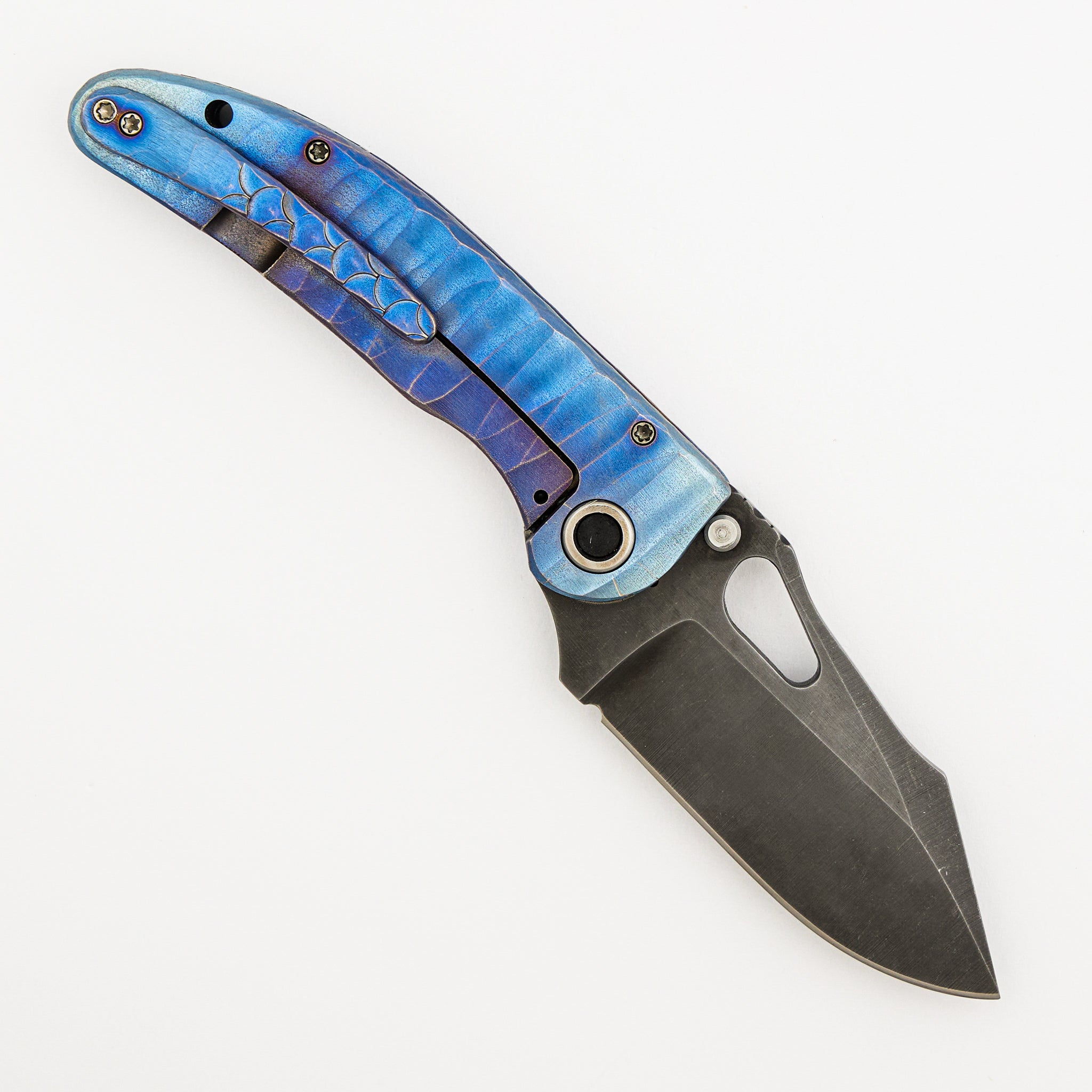 Damjan Knives Saurus Ti - "Saurus Skin"