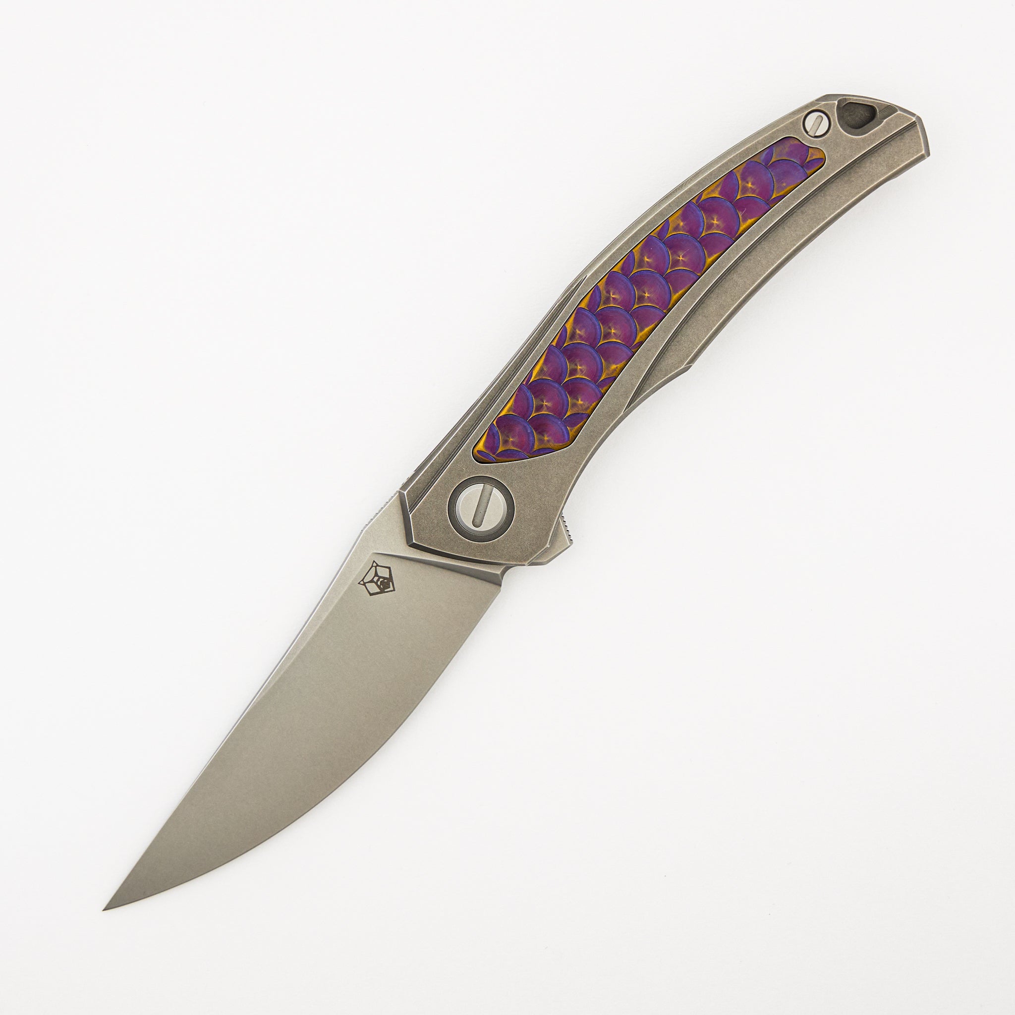 John Barker Collaboration Quantum Dragon "Purple/Bronze" – Cromax PM Blade – MRBS