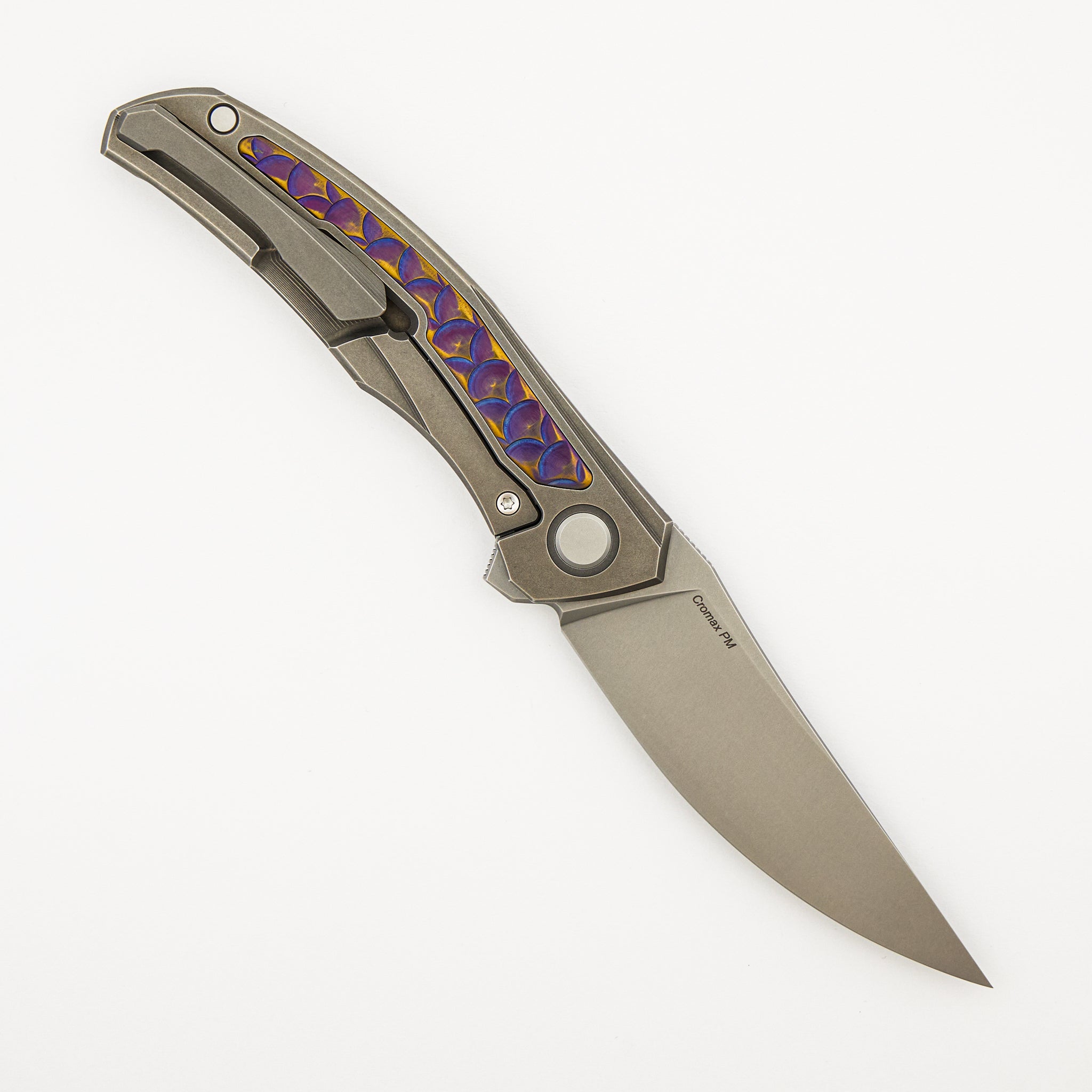 John Barker Collaboration Quantum Dragon "Purple/Bronze" – Cromax PM Blade – MRBS
