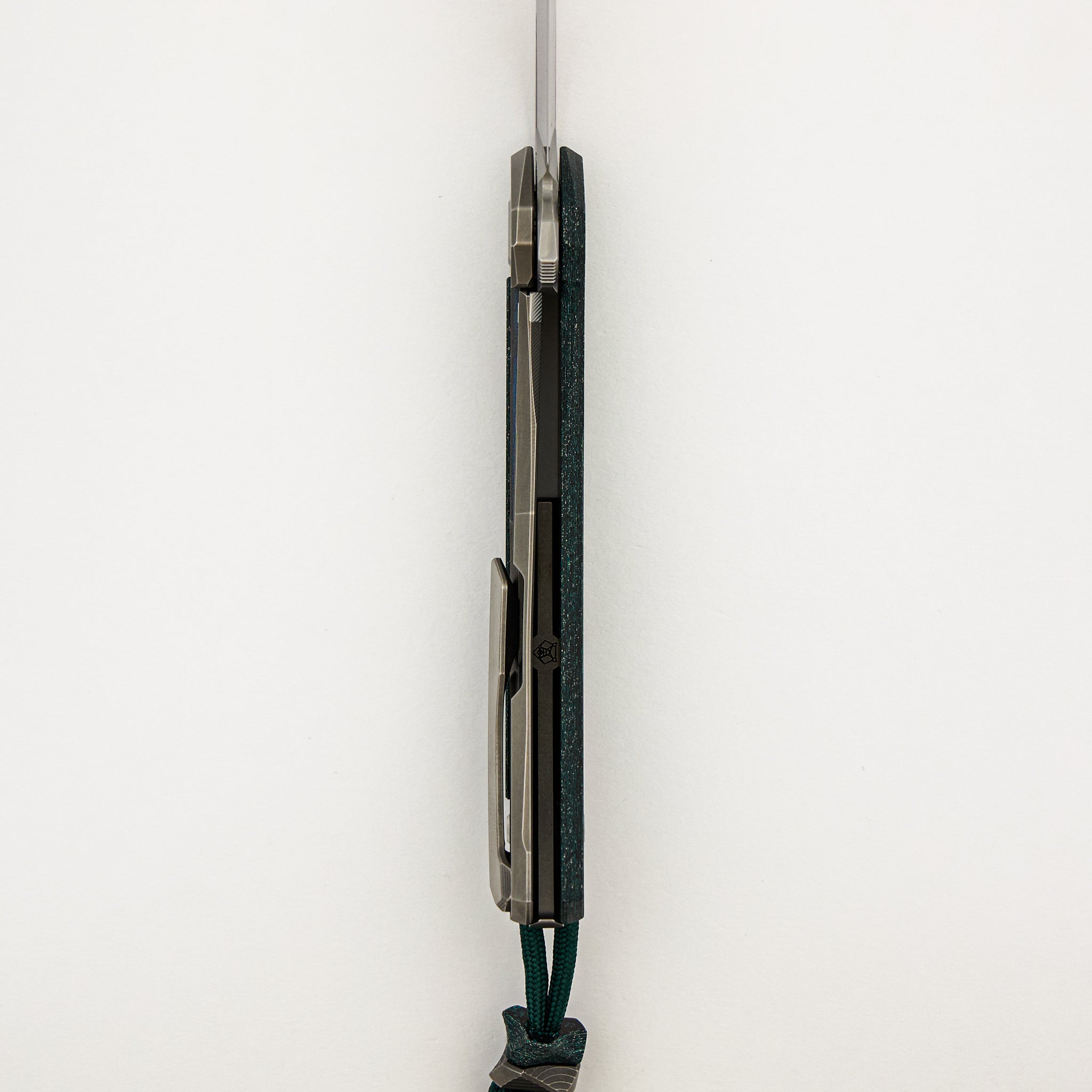 Quantium TKM - Titanium/Teal Magnetic CarboTi Handle - ZDI-E Blade - MRBS