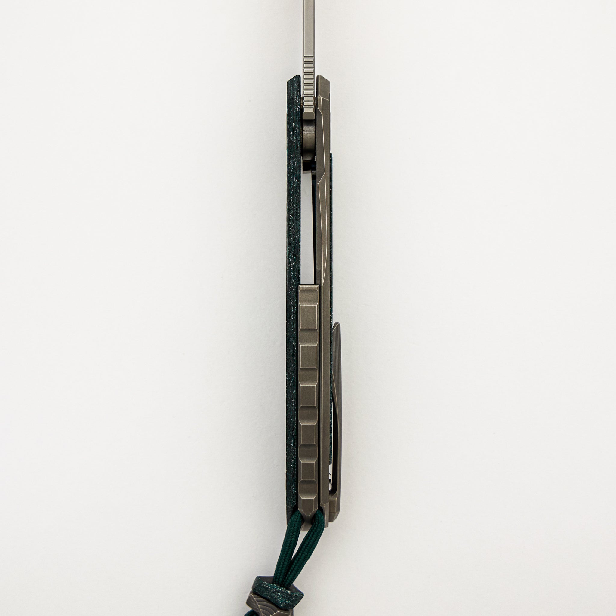 Quantium TKM - Titanium/Teal Magnetic CarboTi Handle - ZDI-E Blade - MRBS