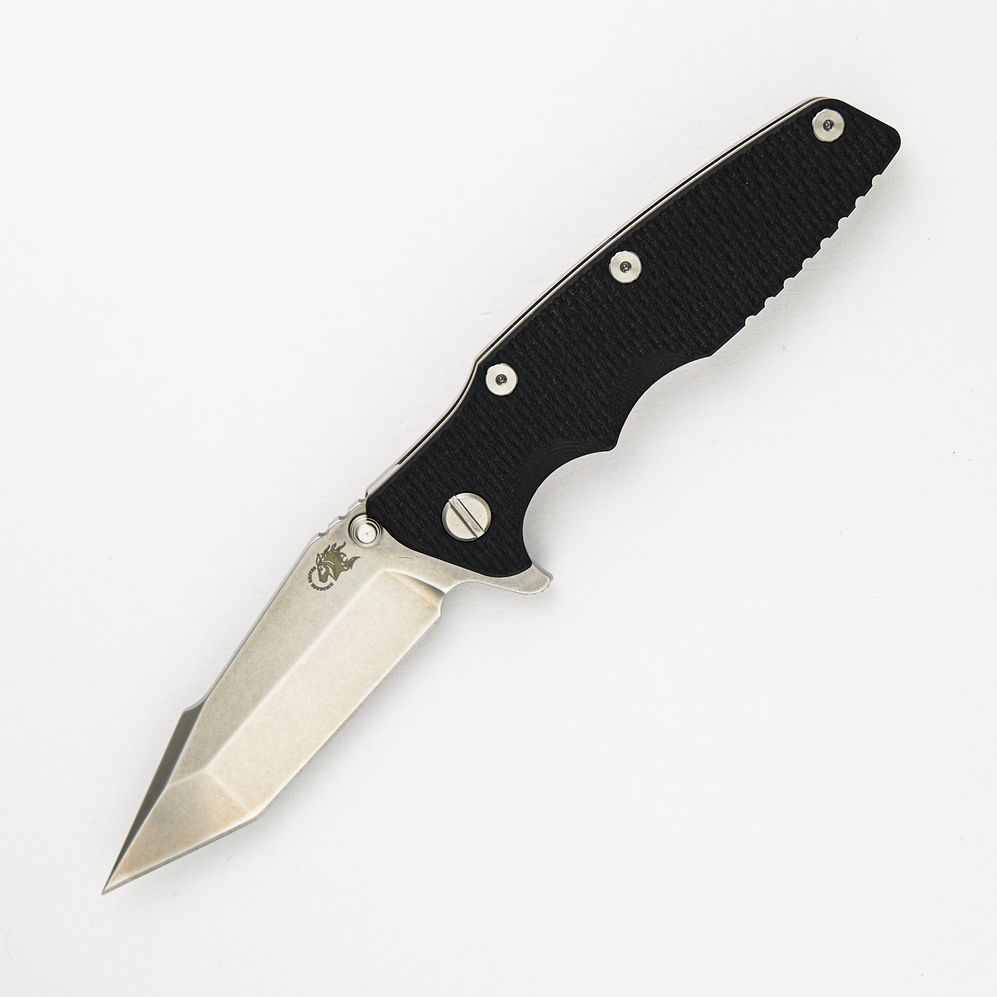 Eklipse 3.5" S45VN Harpoon Tanto Tri-Way Stonewash Black G10