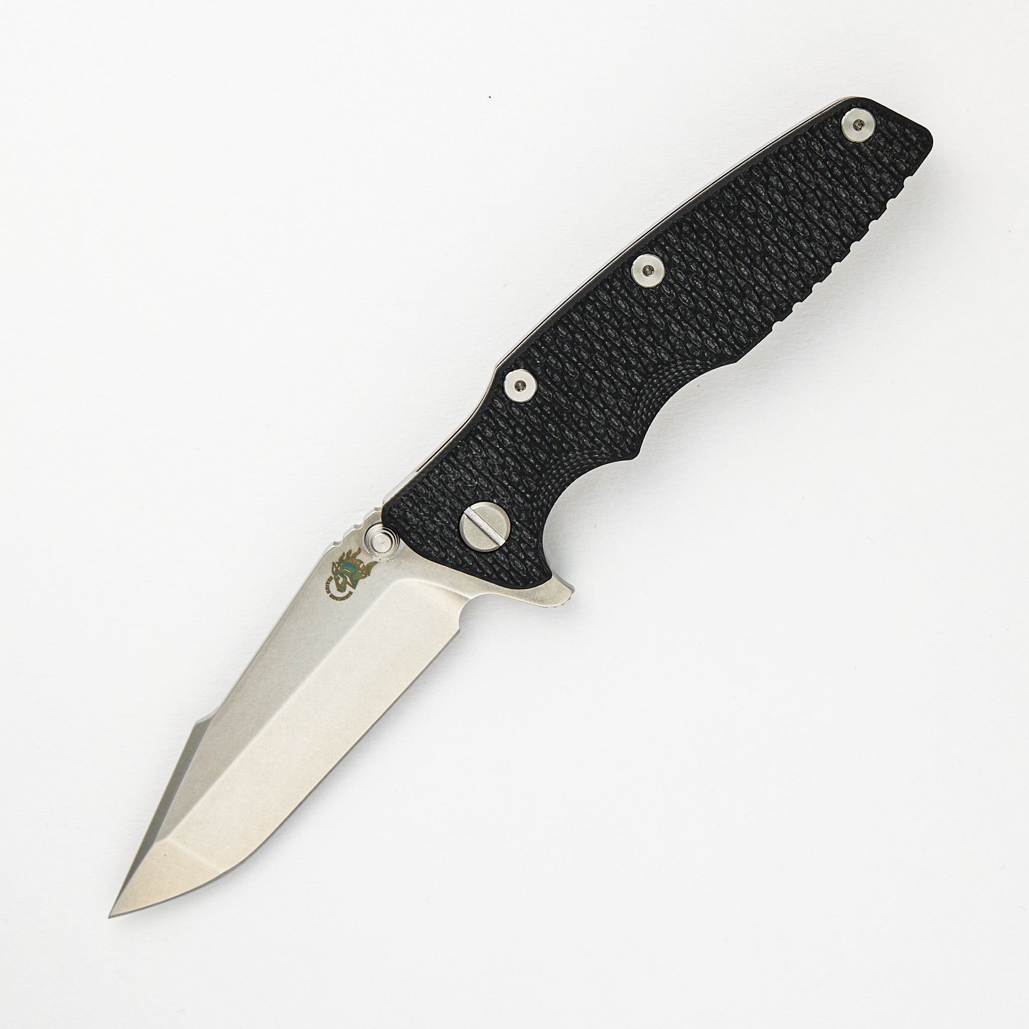 Eklipse 3.5" CPM 20CV Harpoon Spanto Tri-Way Stonewash Black G10