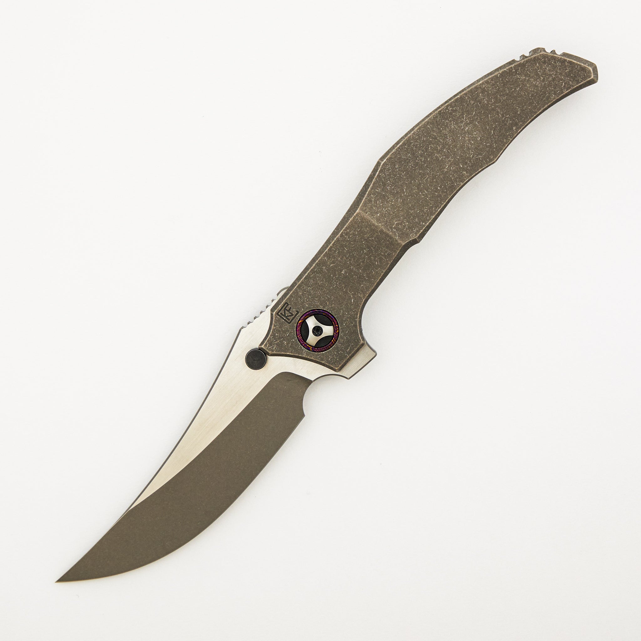 Persian - M390 Blade - Titanium Handle (Peter Rassenti Design)