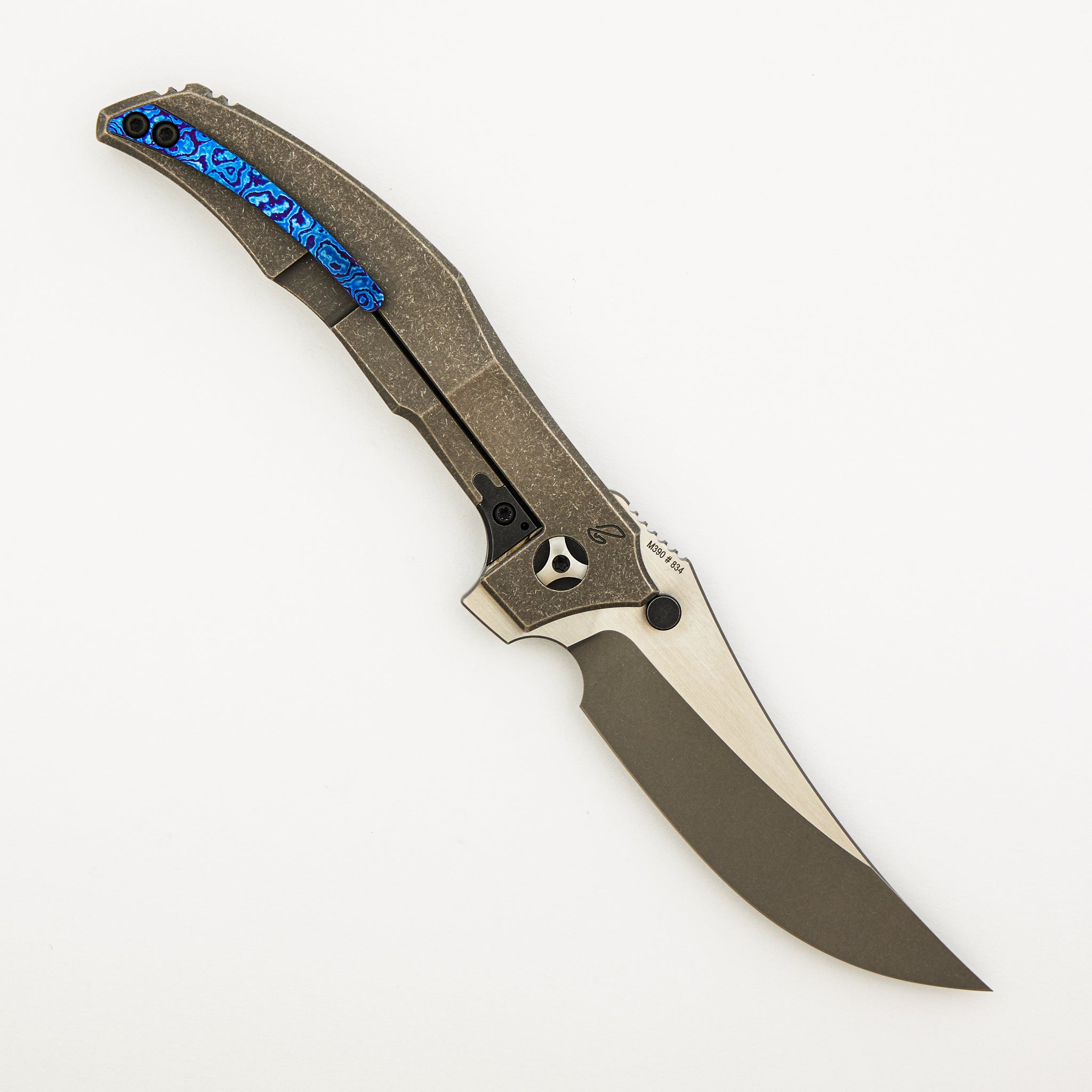 Persian - M390 Blade - Titanium Handle (Peter Rassenti Design)