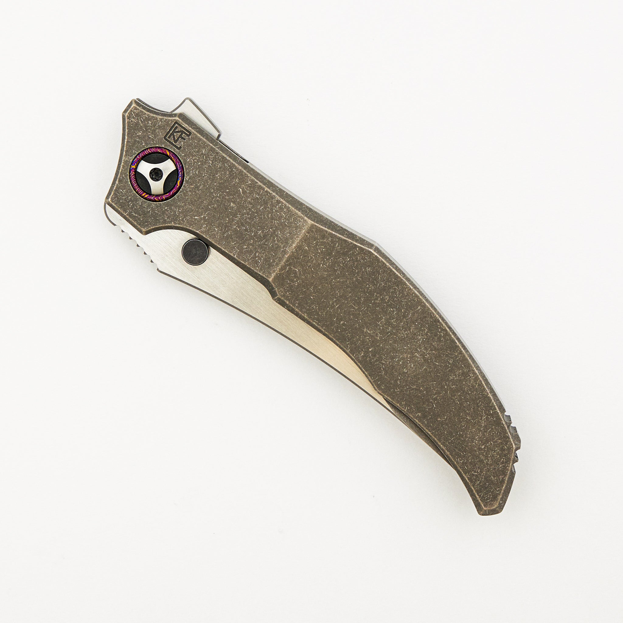 Persian - M390 Blade - Titanium Handle (Peter Rassenti Design)