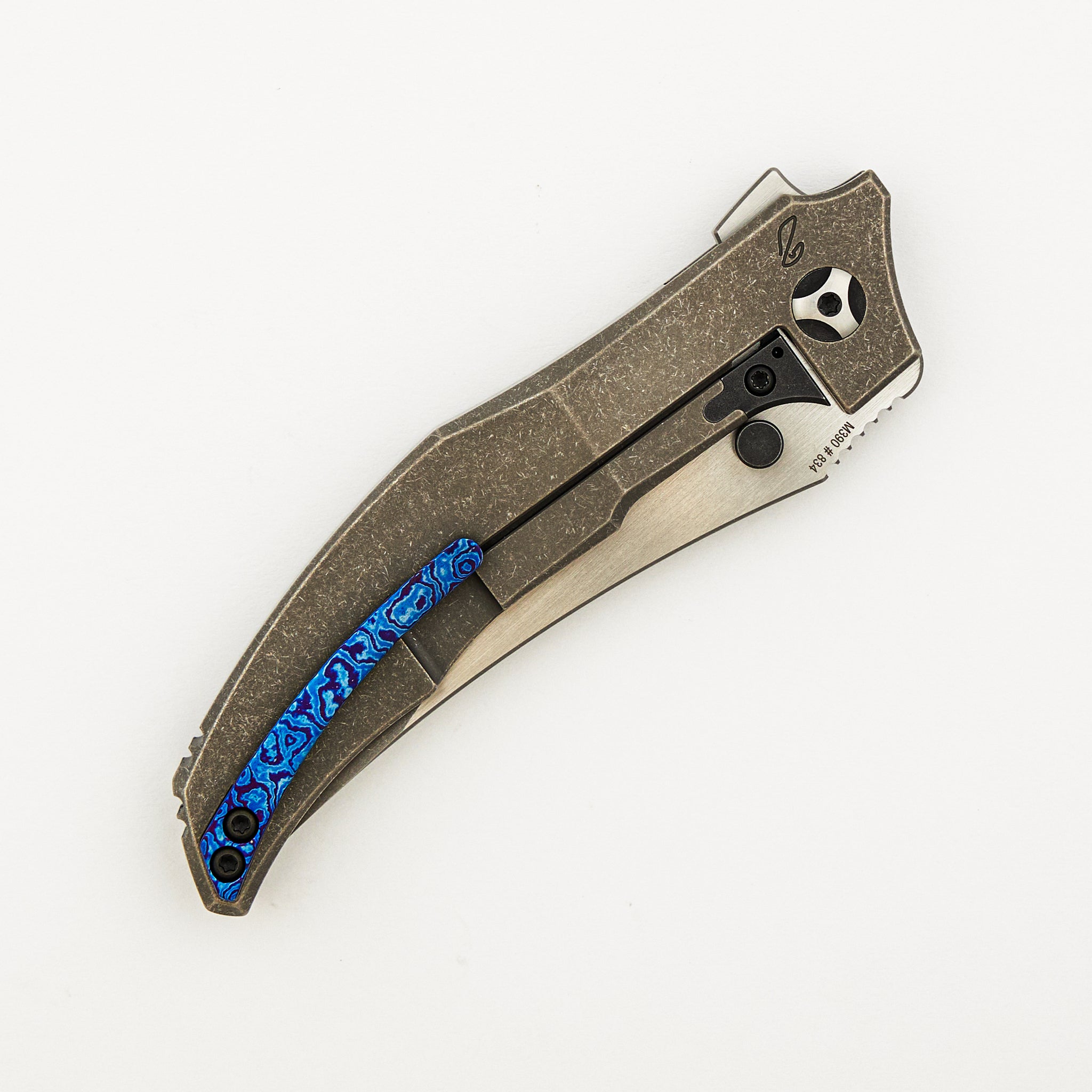 Persian - M390 Blade - Titanium Handle (Peter Rassenti Design)