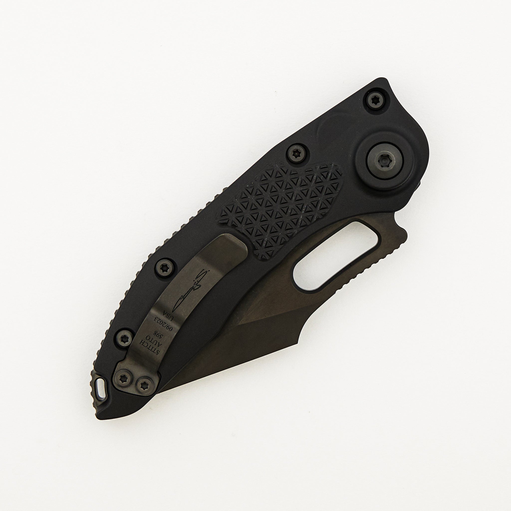 Stitch – A S/E Shadow DLC Full Serrated DLC Hardware 169-3 DLCTSH (Borka Blades Design)