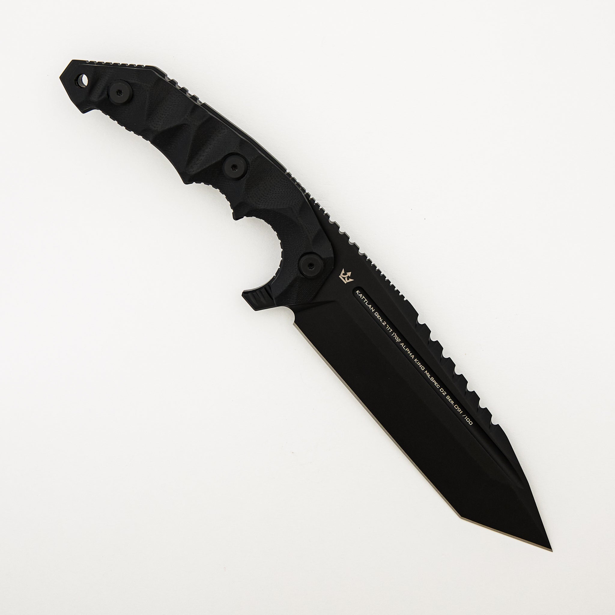 Kattlan Gen.2 Alpha King Fixed Blade  091/100