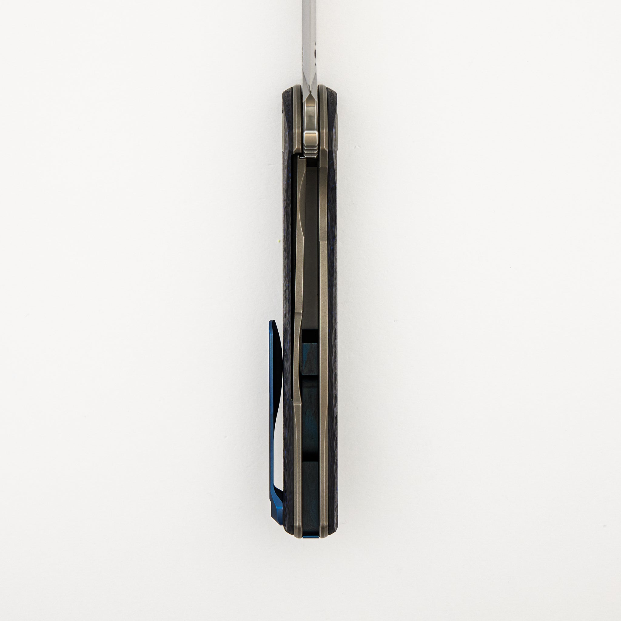 F3 NS - M390 Blade - Blue Carbon Fiber Handle - MRBS