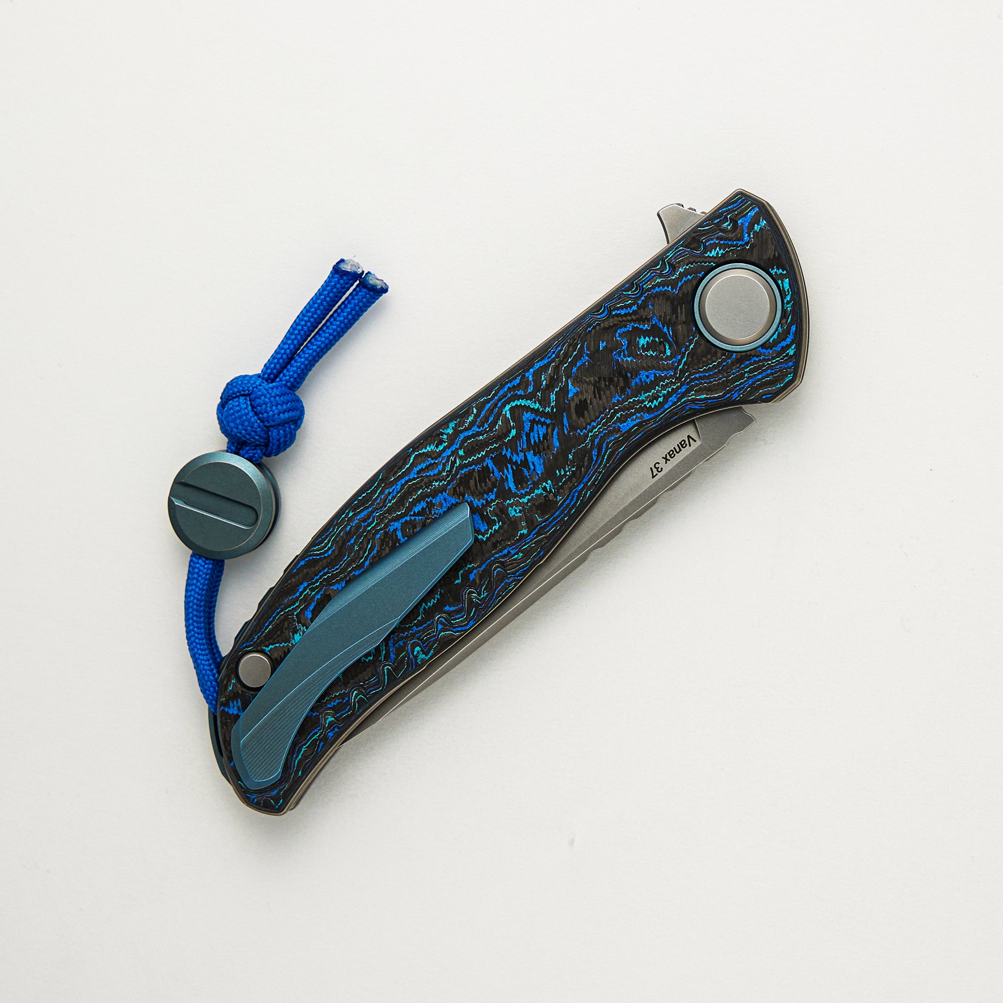 Shirogorov F3 Aquatic - Special Edition - "Deep Sea" TechnoCarbo Handle - Vanax 37 Blade - MRBS