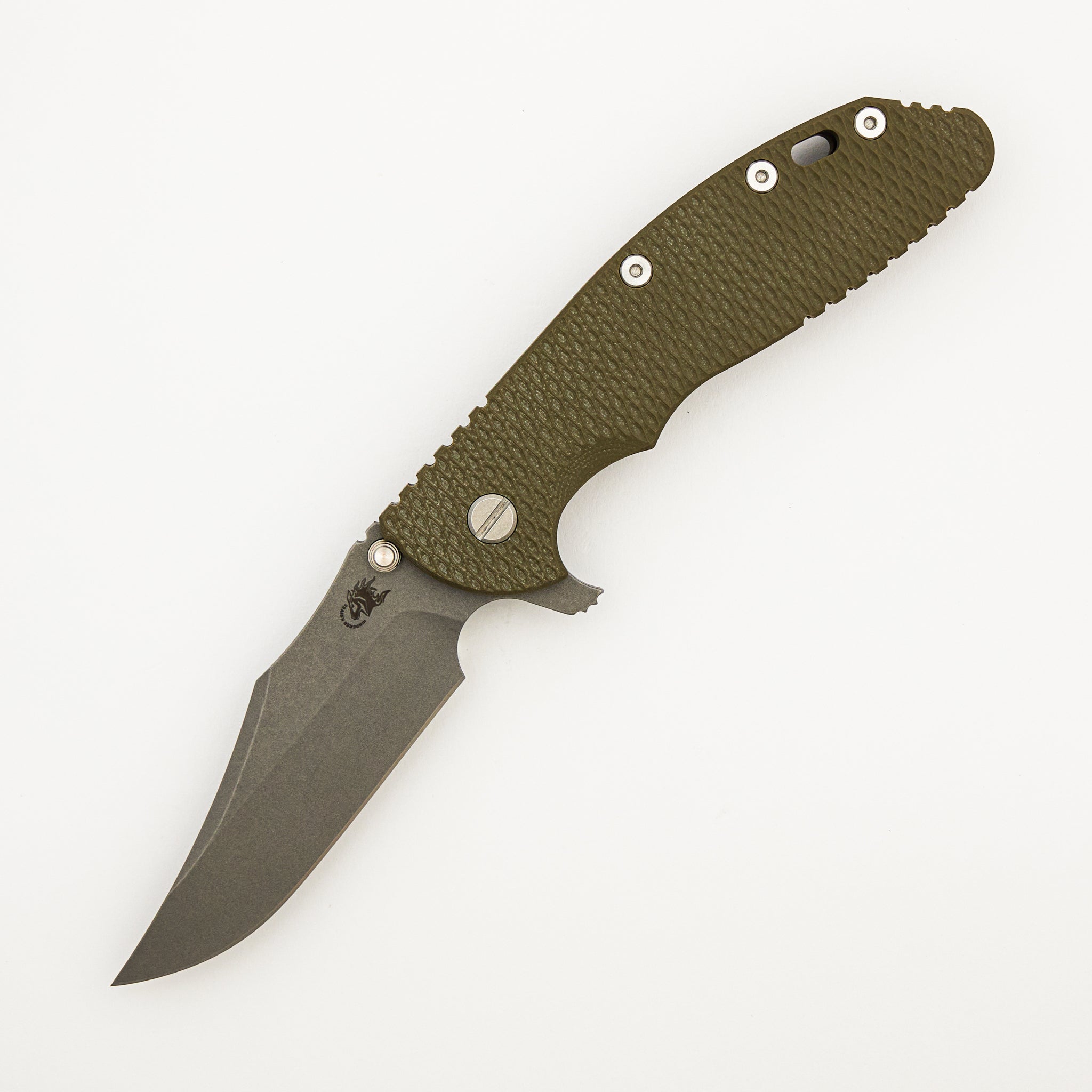 XM-24 4.0″ – CPM20CV Bowie - Tri-Way - Battle Bronze - OD Green G10