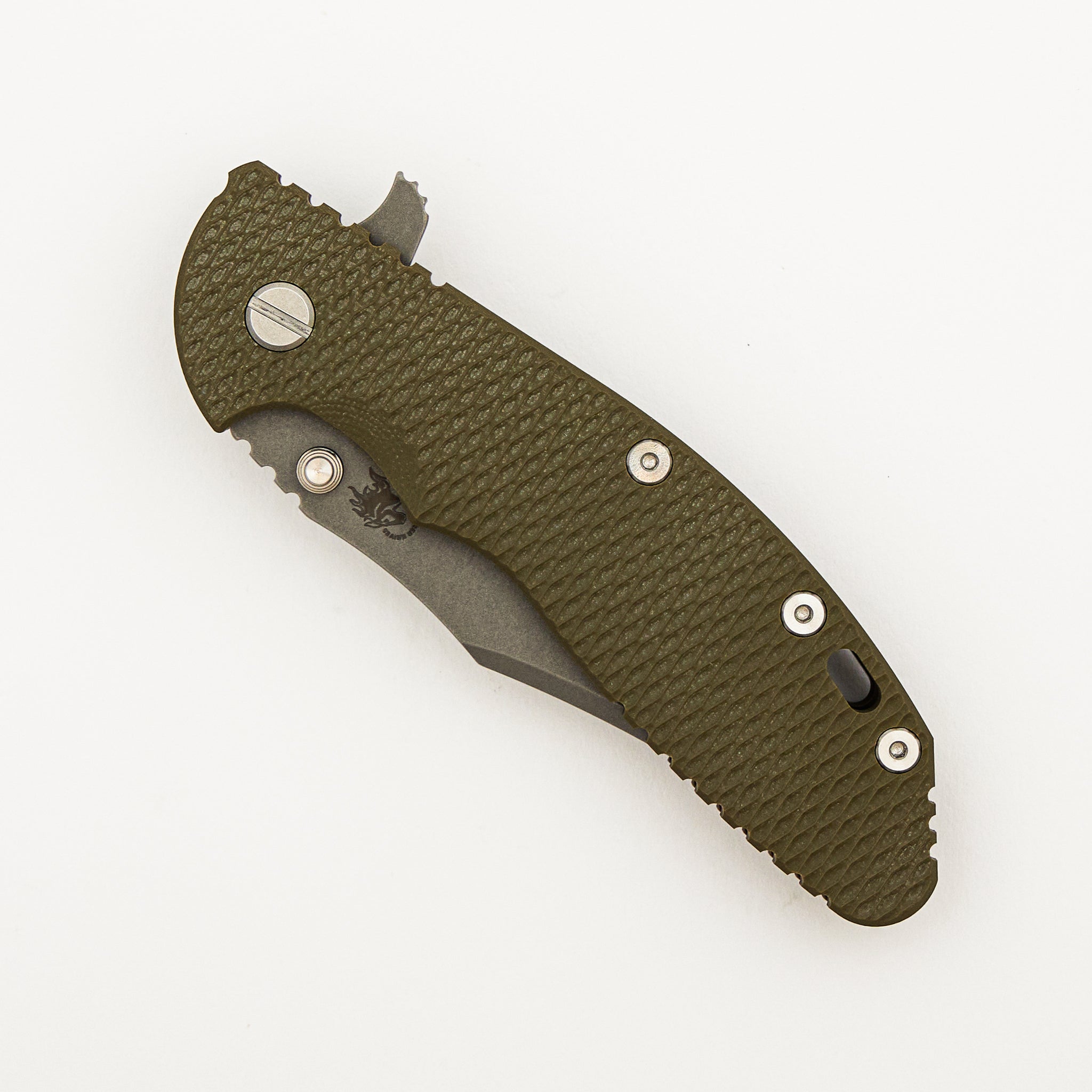 XM-24 4.0″ – CPM20CV Bowie - Tri-Way - Battle Bronze - OD Green G10