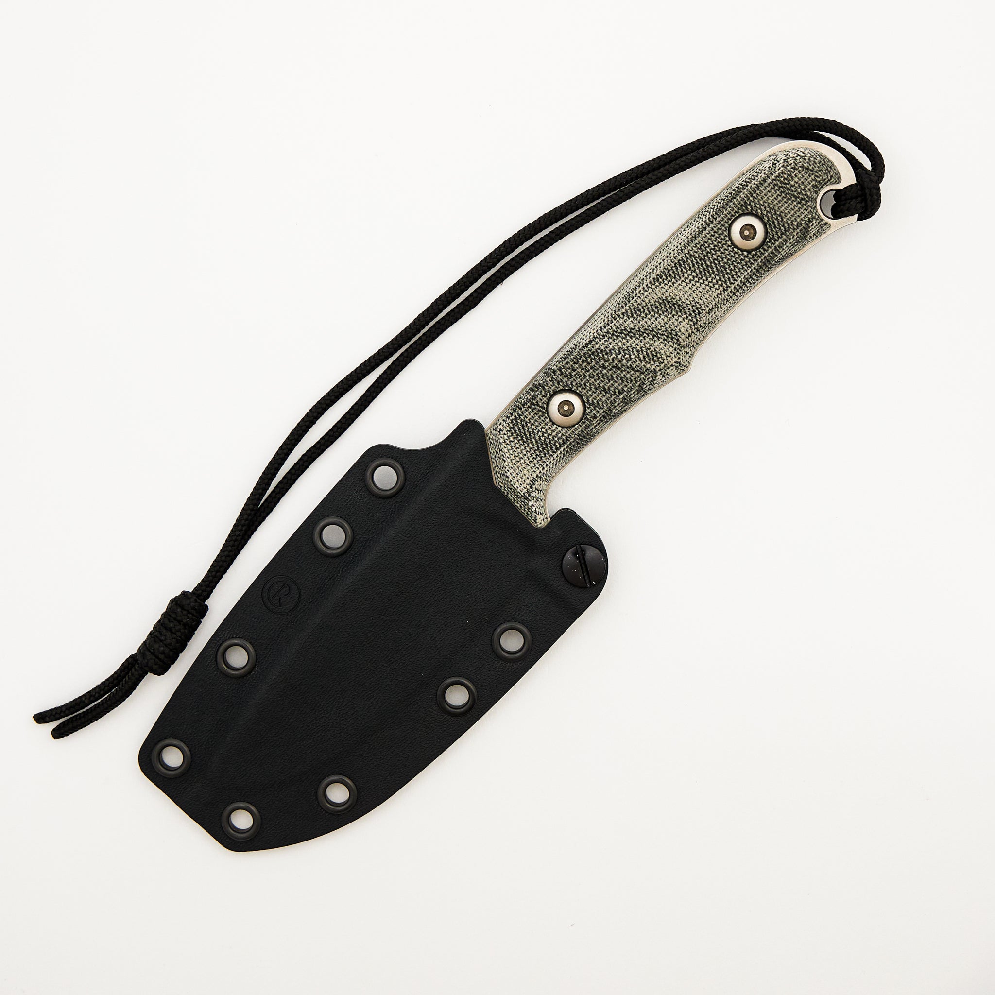 Backpacker - Black Canvas Micarta - CPM MagnaCut Blade