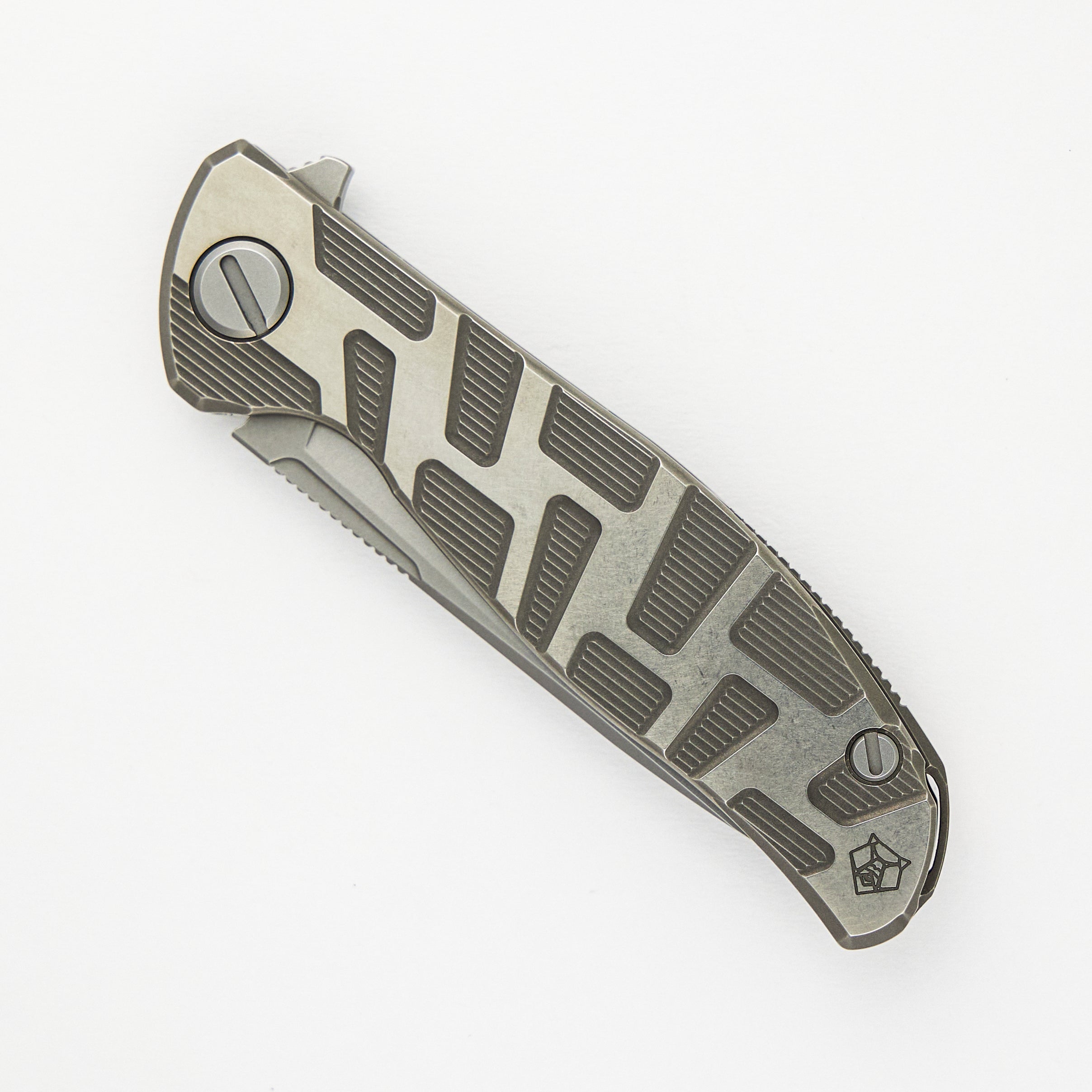 Shirogorov F95 T Pattern Gen 4 – Titanium Handle – M390 Blade – MRBS