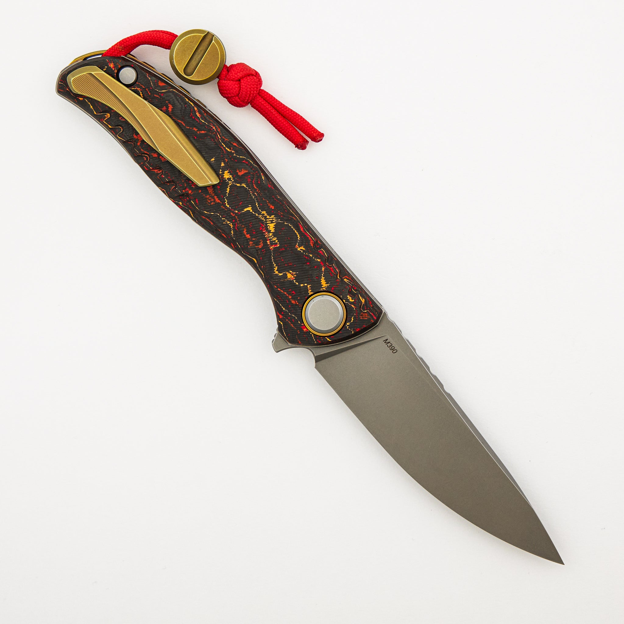F3 Ignis - Special Edition - "Phoenix Wing" TechnoCarbo Handle - M390 Blade - MRBS