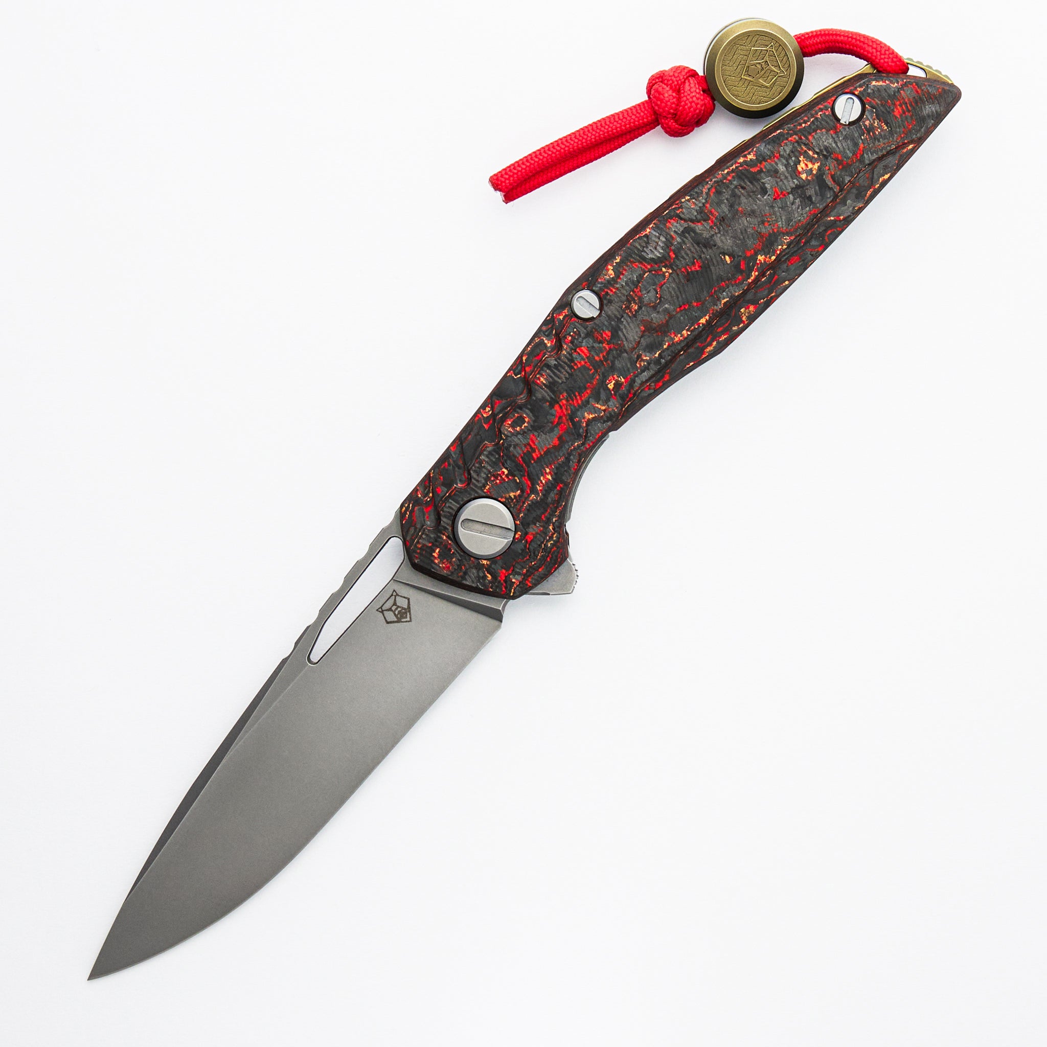 111 Ignis - "Phoenix Wing" TechnoCarbo Handle - M390 Blade - MRBS