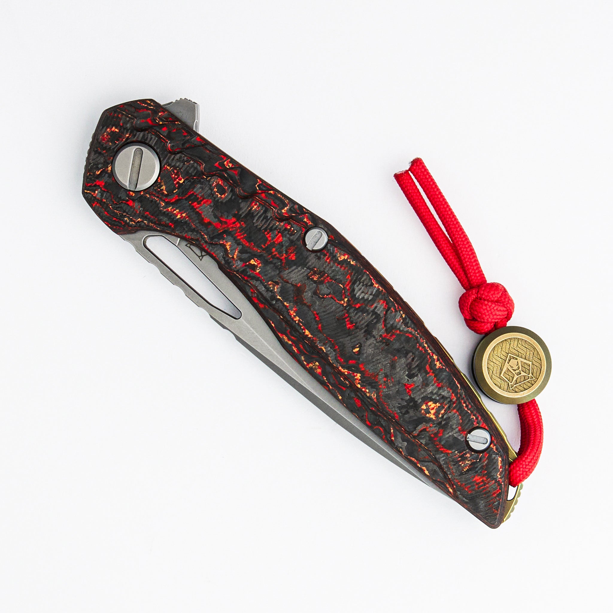 111 Ignis - "Phoenix Wing" TechnoCarbo Handle - M390 Blade - MRBS