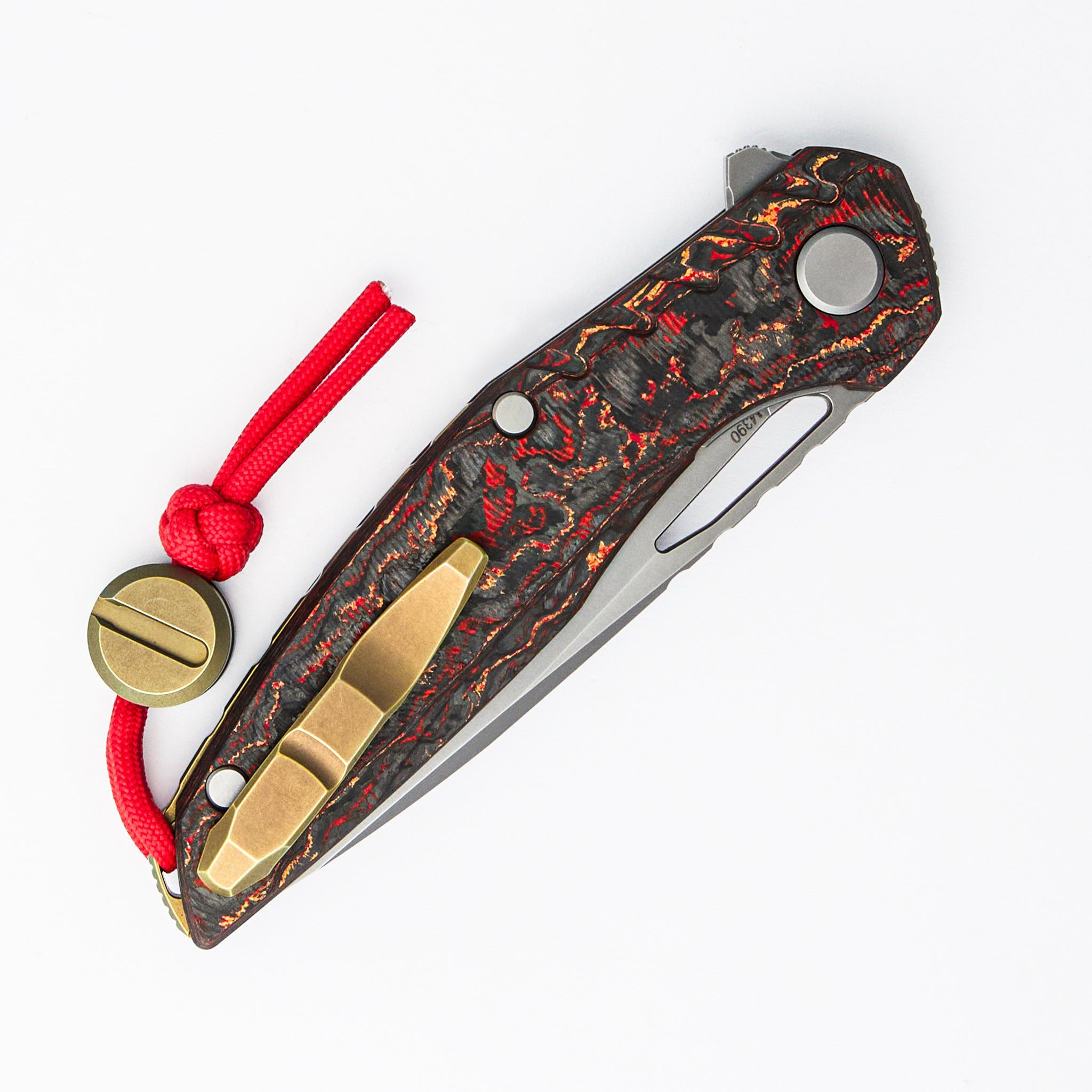 111 Ignis - "Phoenix Wing" TechnoCarbo Handle - M390 Blade - MRBS