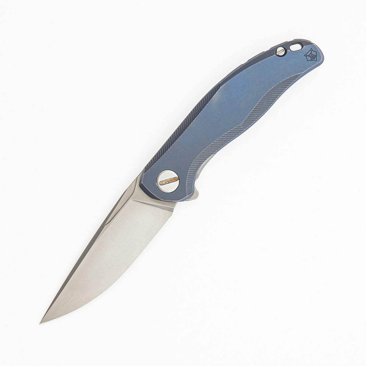 Stellar – Blue Titanium Handle – M390 Blade – MRBS