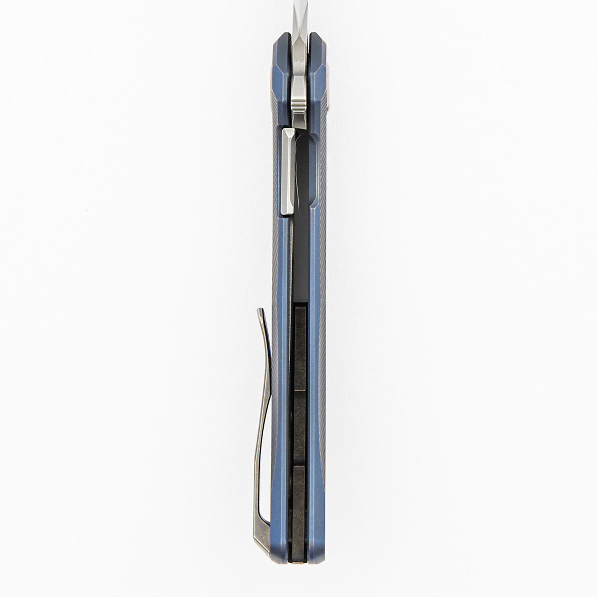 Stellar – Blue Titanium Handle – M390 Blade – MRBS