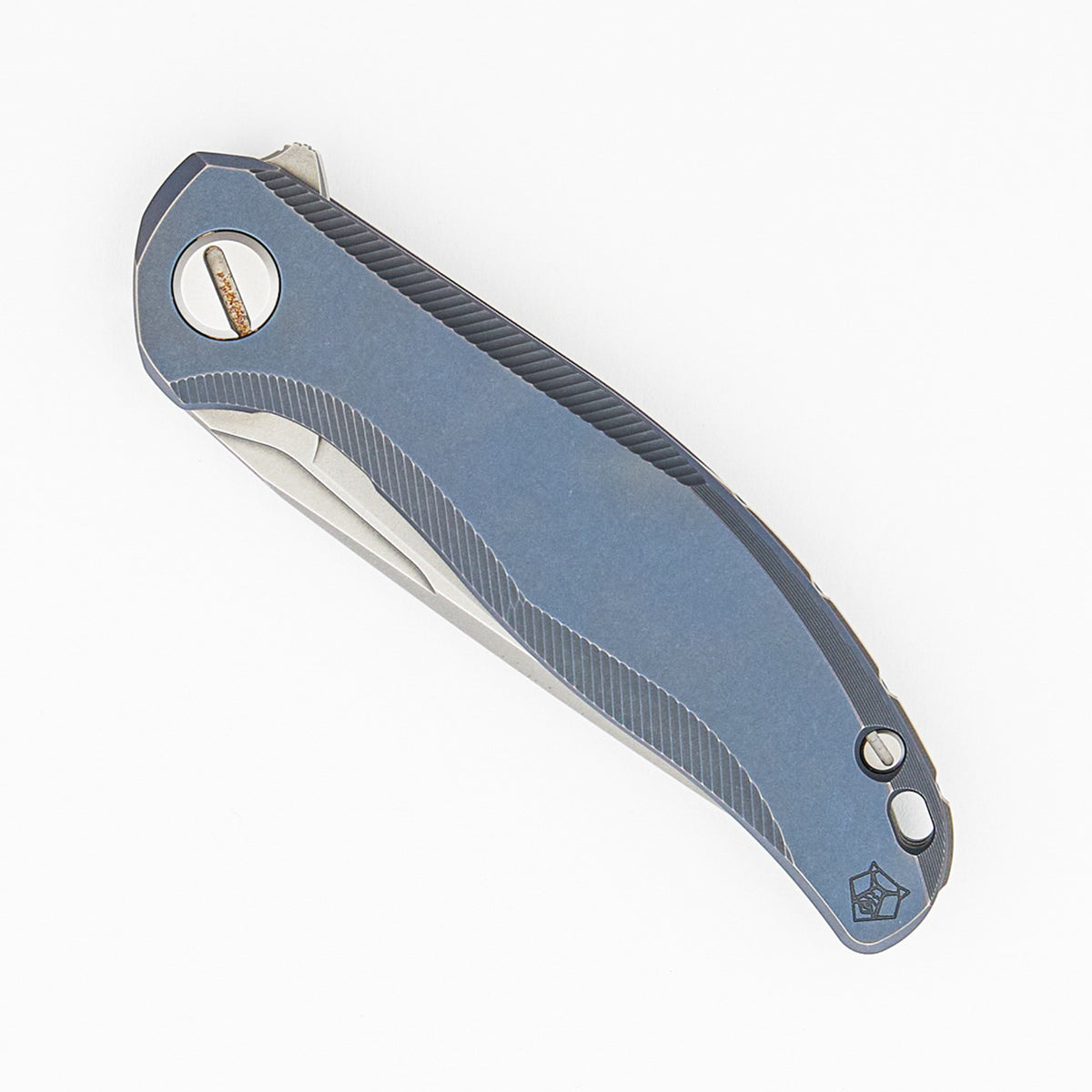 Stellar – Blue Titanium Handle – M390 Blade – MRBS