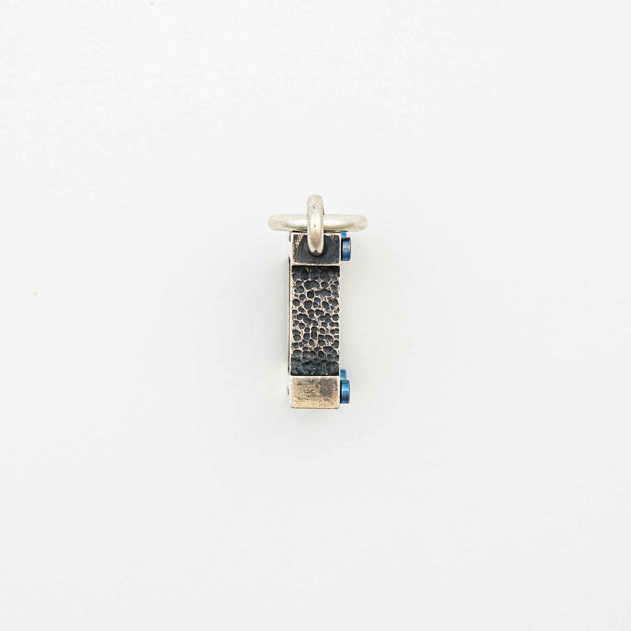 Killbox - Sterling Silver W/ Blue Hardware