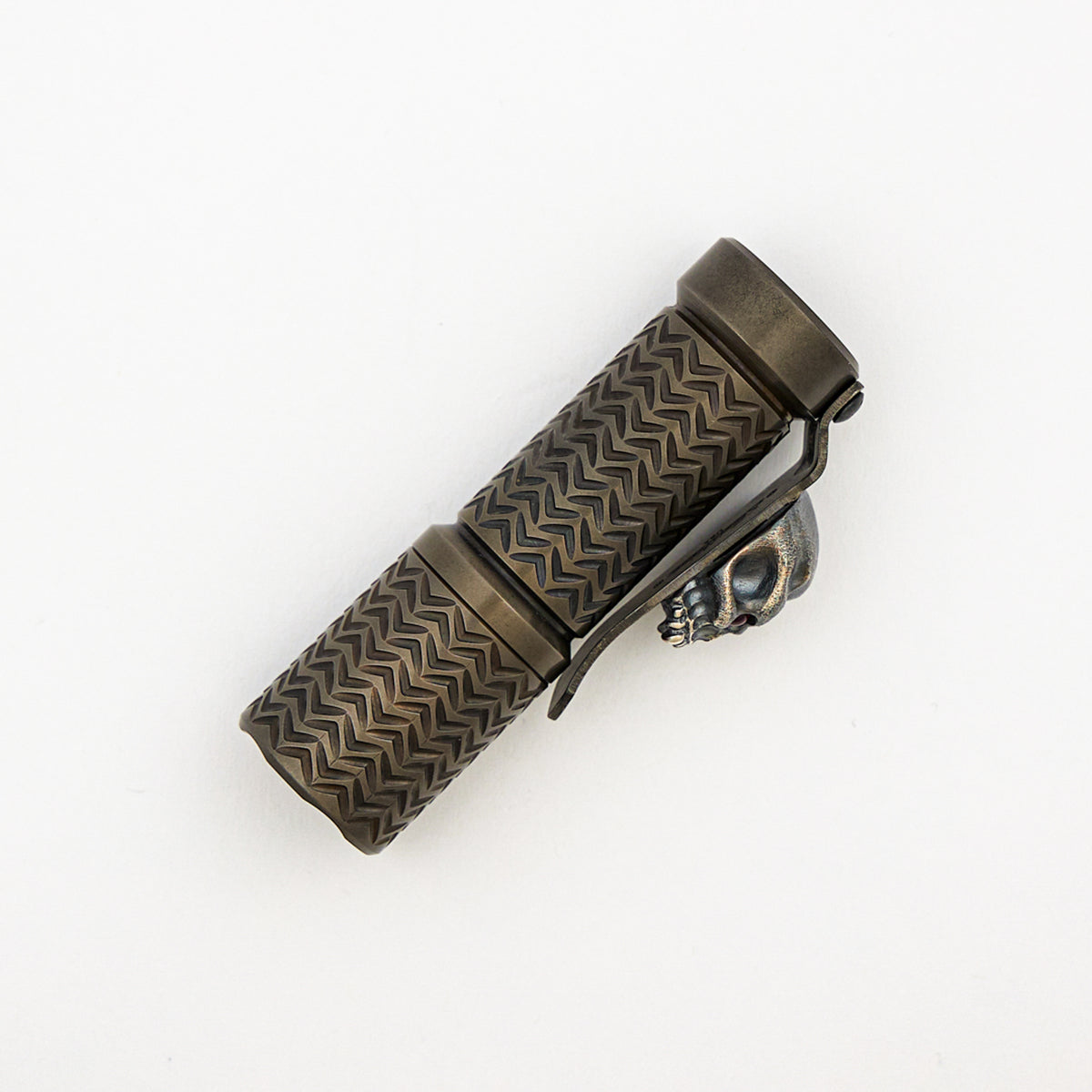 Titanium Flashlight w/ Steel Flame Vigilant Slinger Oni Hard Warrior Clip