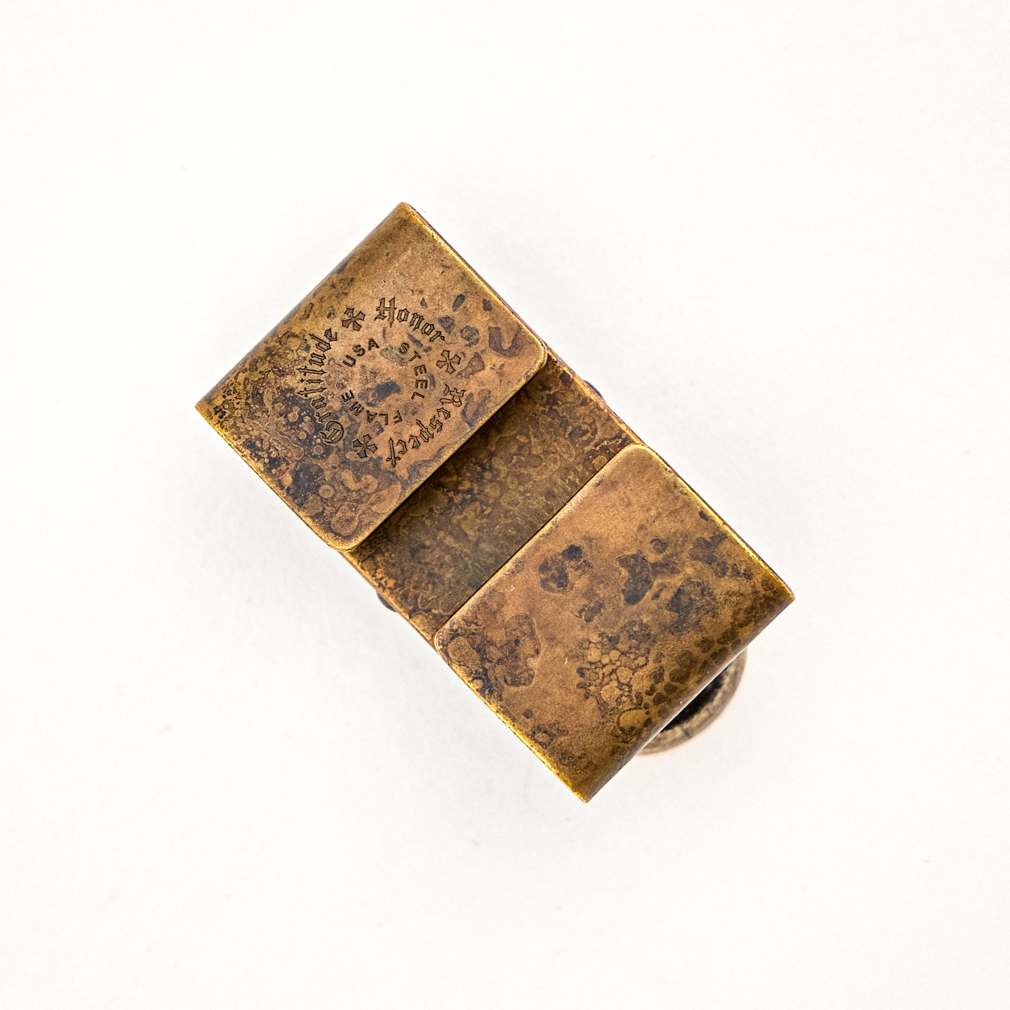 Bronze Hannya Belt Molle Clip