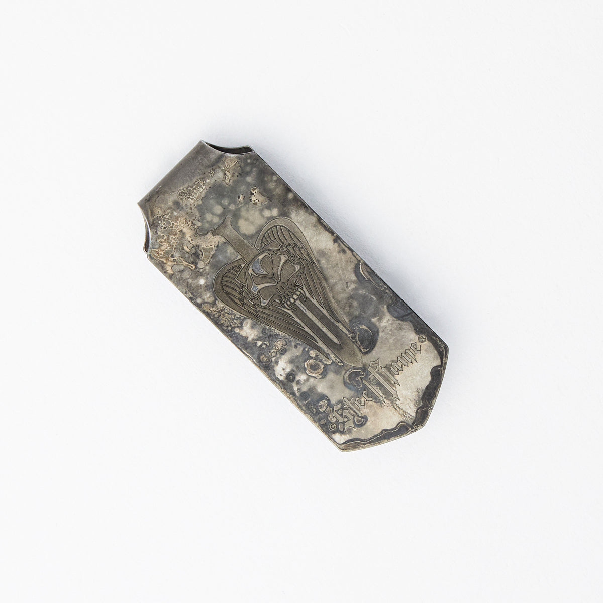 Vigilant W/ Red Eyes Royal Bronze Money Clip