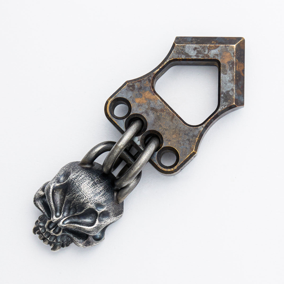 JRW Collaboration Silver Goliath Hard Warrior Knuckle Pendant