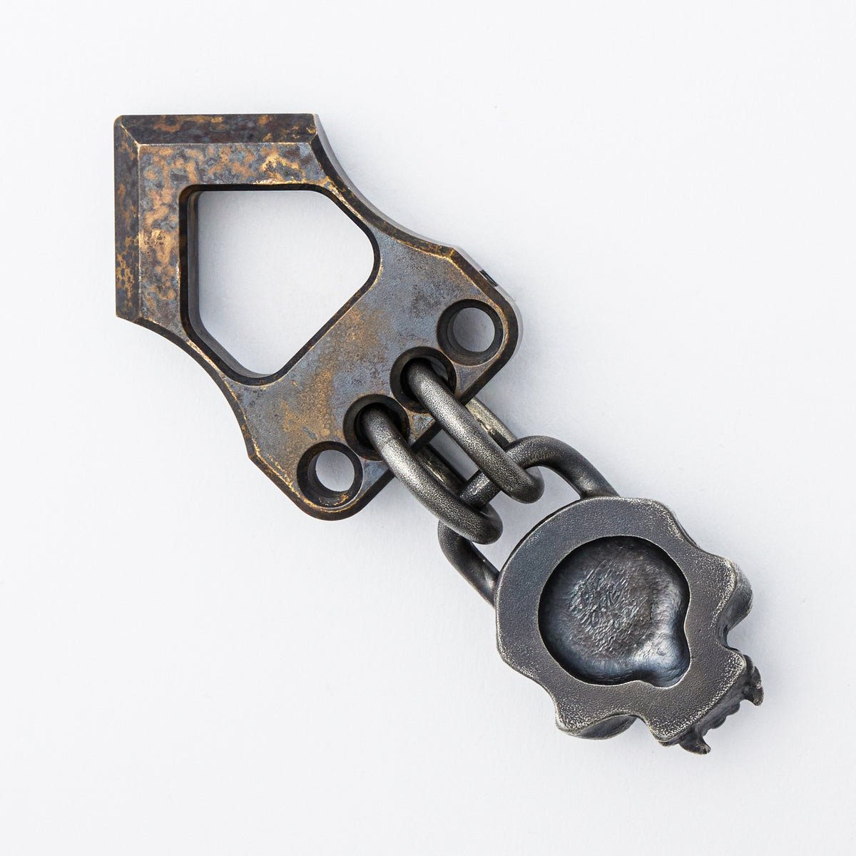 JRW Collaboration Silver Goliath Hard Warrior Knuckle Pendant