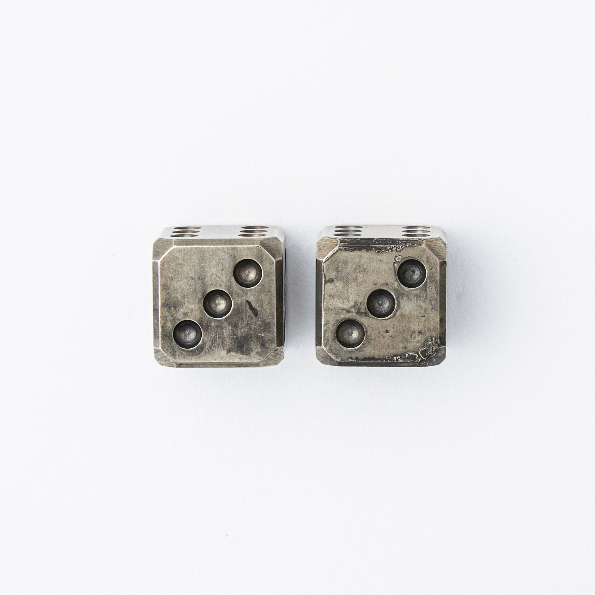 HiTex Gear Collaboration Silver Insert 3D Hard Warrior Dice Set