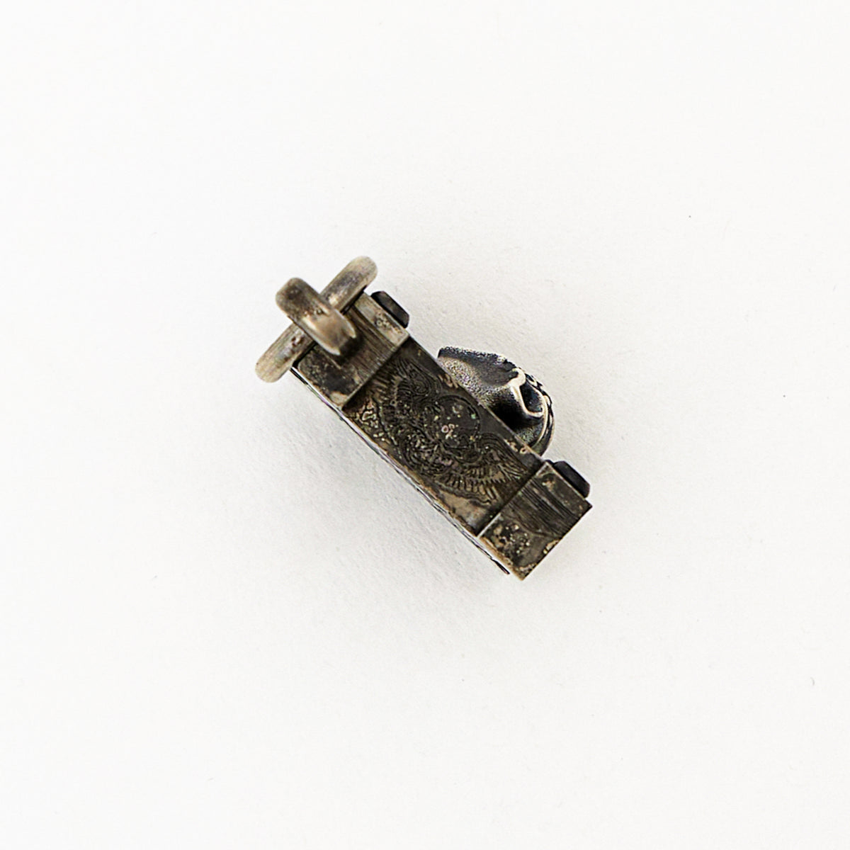 Starlingear Collaboration Killbox Pendant - Slickster - Starlingear Bullet - 24" Sterling Silver Anchor Link Chain