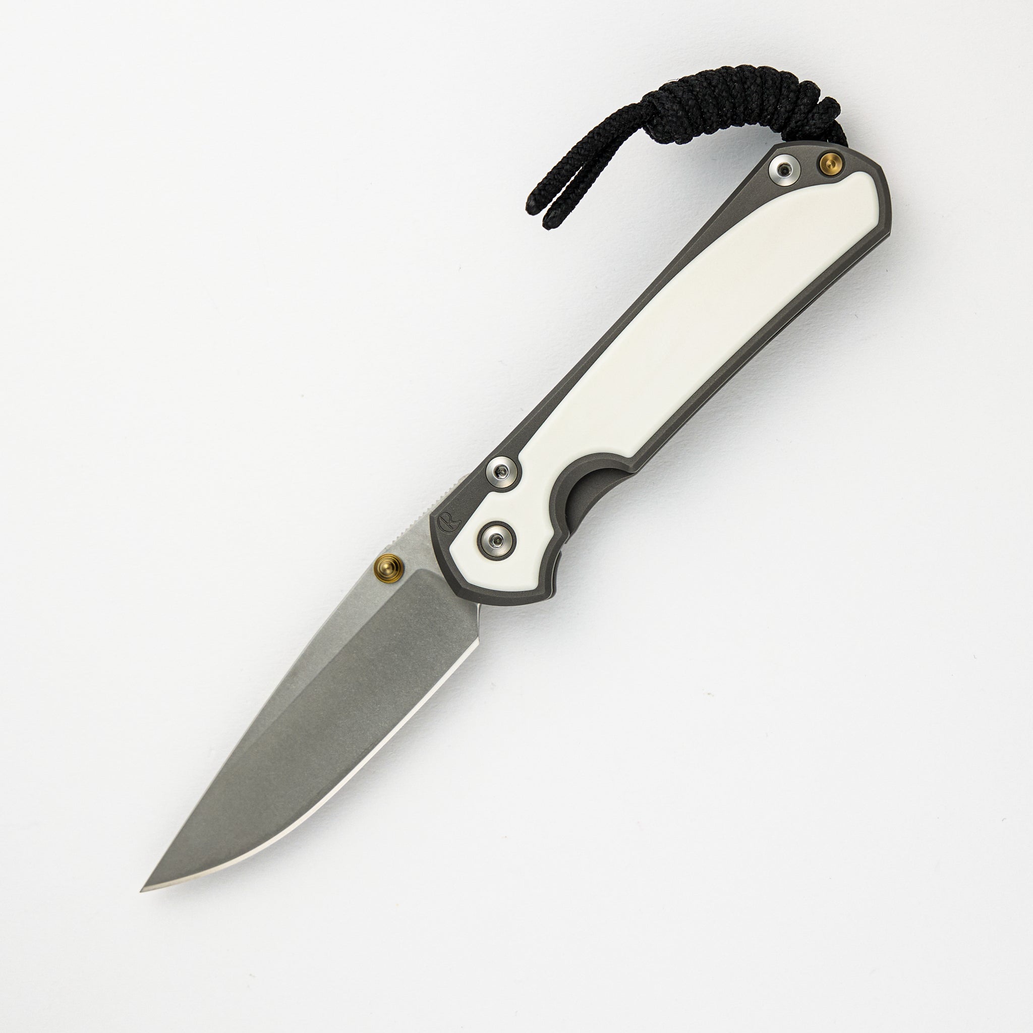 Chris Reeve Small Sebeza 31 - Elforyn Inlays - Drop Point CPM MagnaCut Blade - Gold Single Lug