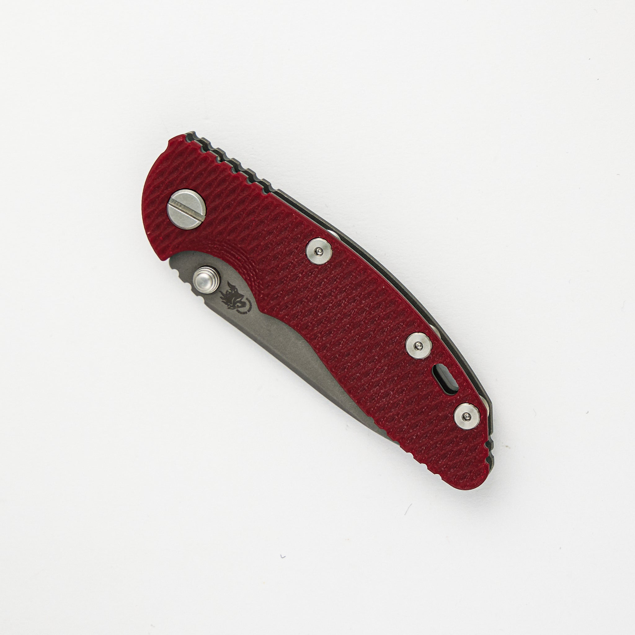 Hinderer XM-18 3.0" Slicer Non Flipper Tri-Way Working Finish Red G10