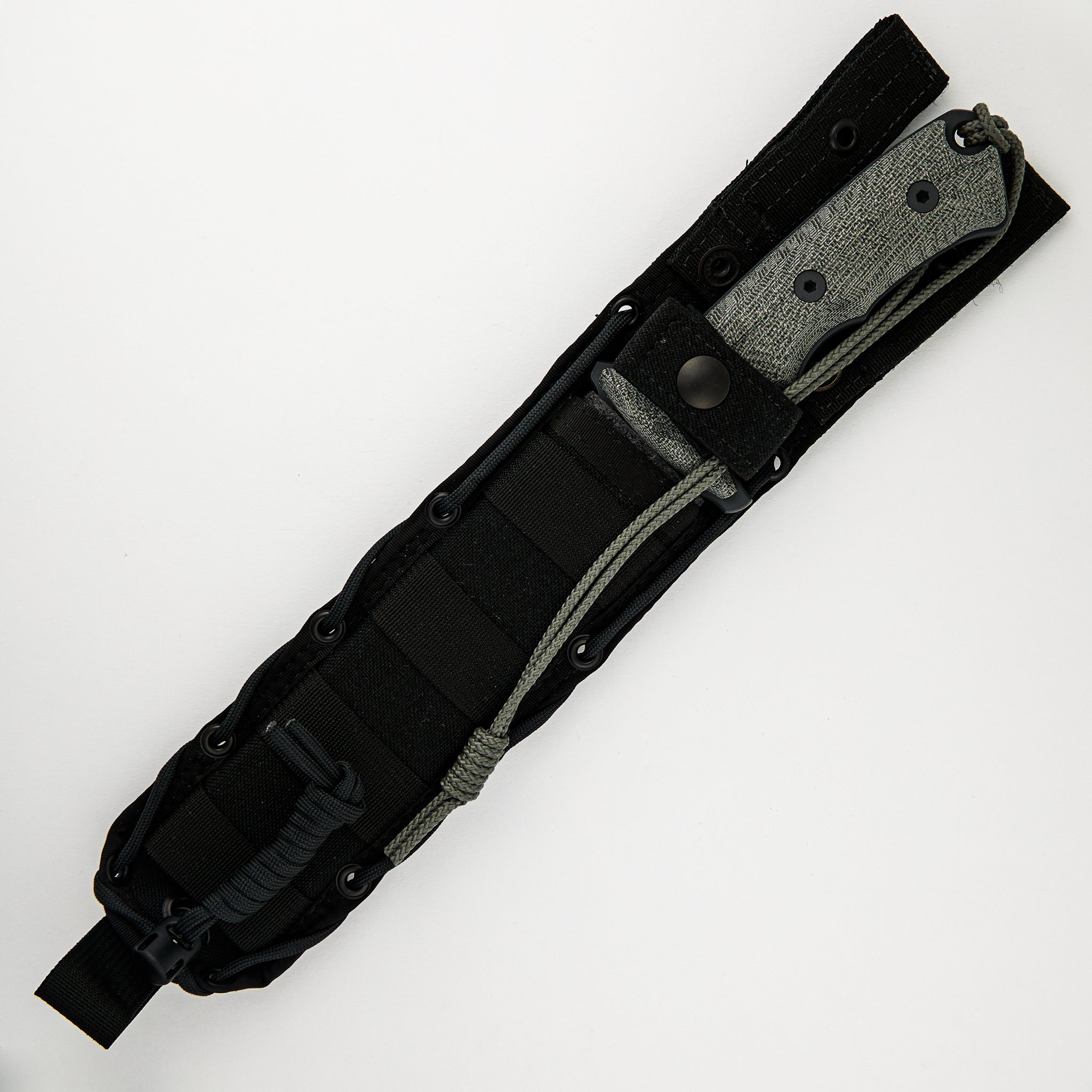 Green Beret 7" - Serrated Black Cerakote CPM MagnaCut Blade