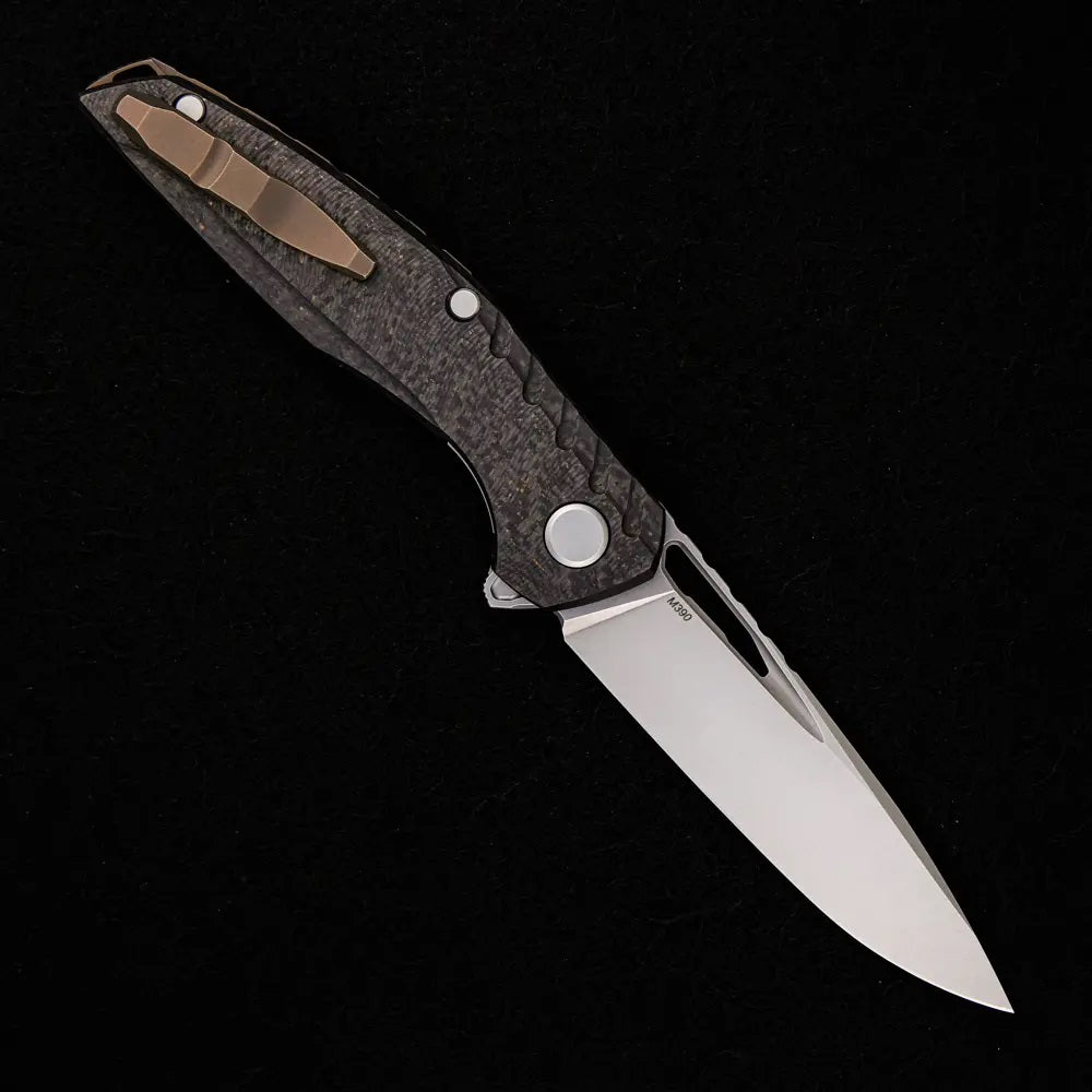 SHIROGOROV 111 GEN 5 – M390 BLADE – BRONZE CARBON FIBER HANDLE – MRBS