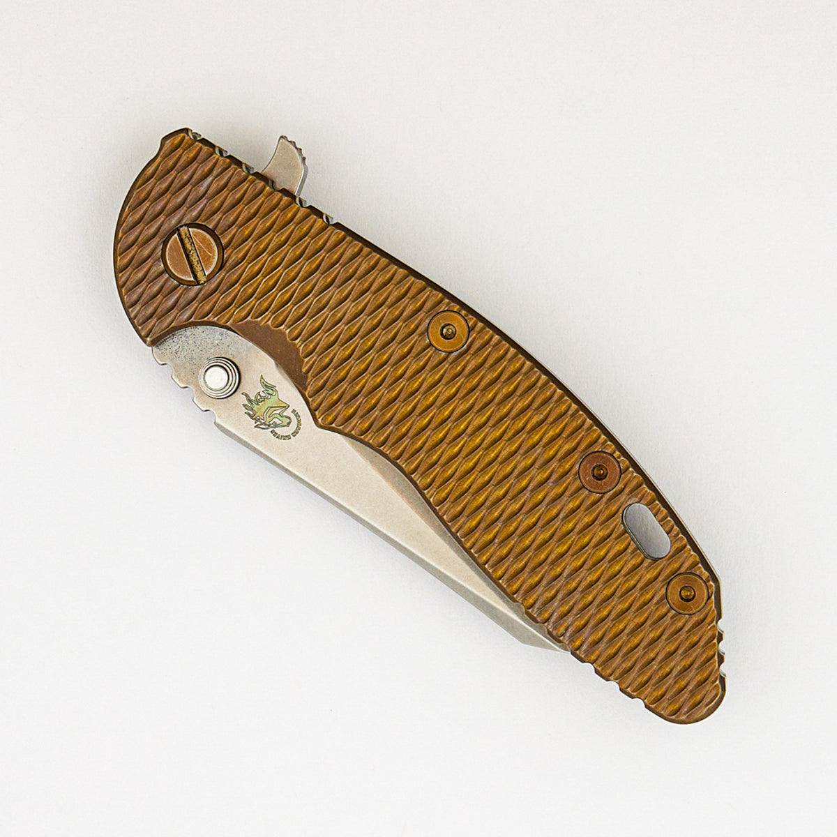 XM-18 3.5" - M390 Wharcliffe - No Choil - Tri-Way - Stonewash