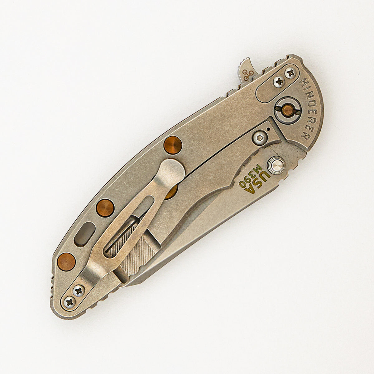 XM-18 3.5" - M390 Wharcliffe - No Choil - Tri-Way - Stonewash