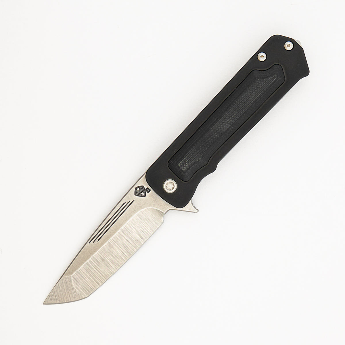 TFF-4 - Tanto S35VN Blade - Titanium Handle - Black G10 Inlay