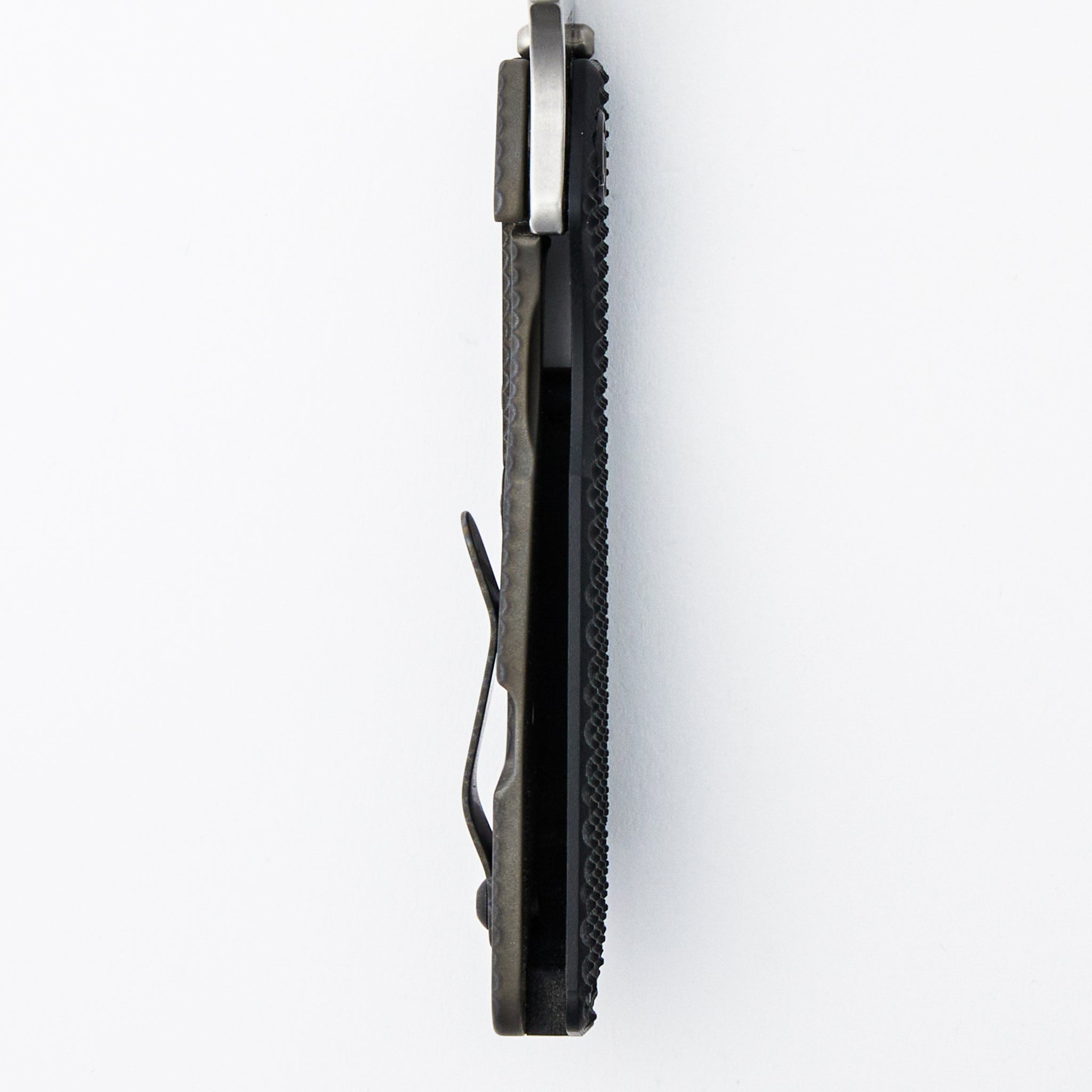 SNG Gunner Grip - Drop Point CTS-XHP Blade - Titanium/Black G10 Handle