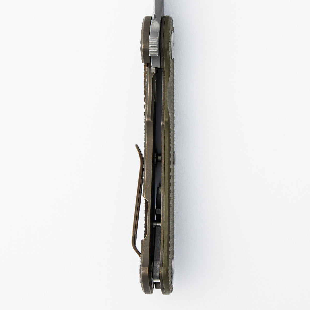 Project X - MagnaCut Clip Point - Tri-Way - Battle Bronze - OD Green G10